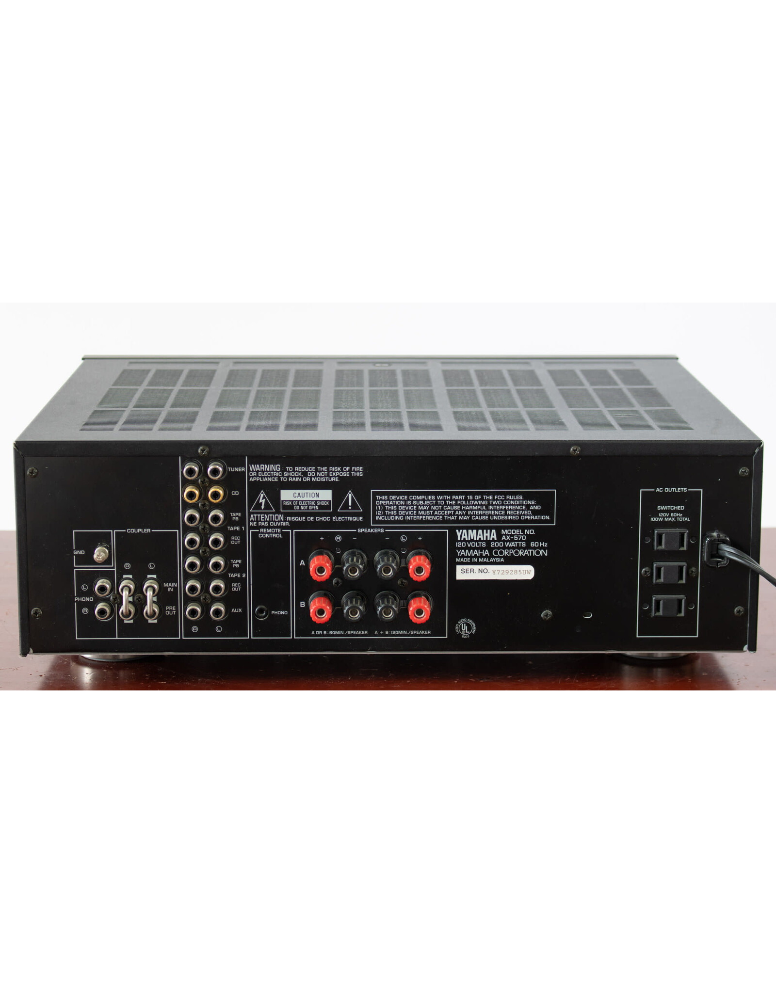 Yamaha Yamaha AX-570 Integrated Amp USED
