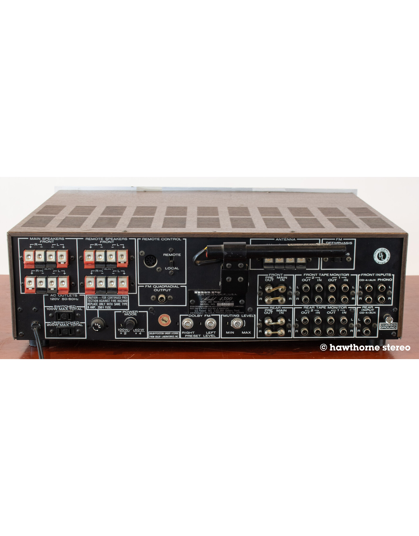 Marantz Marantz 4300 Receiver USED