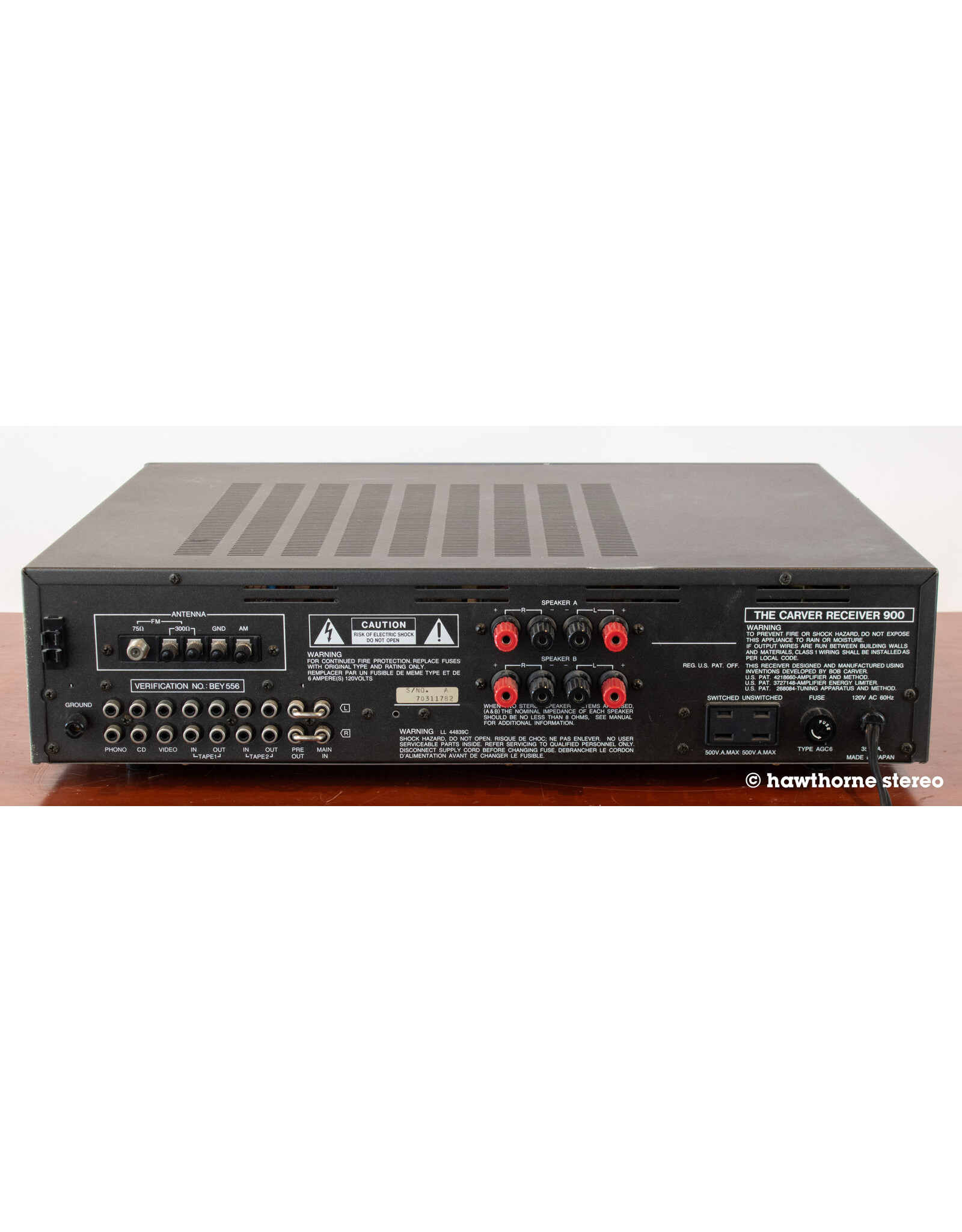 Carver Carver The Receiver 900 Receiver USED
