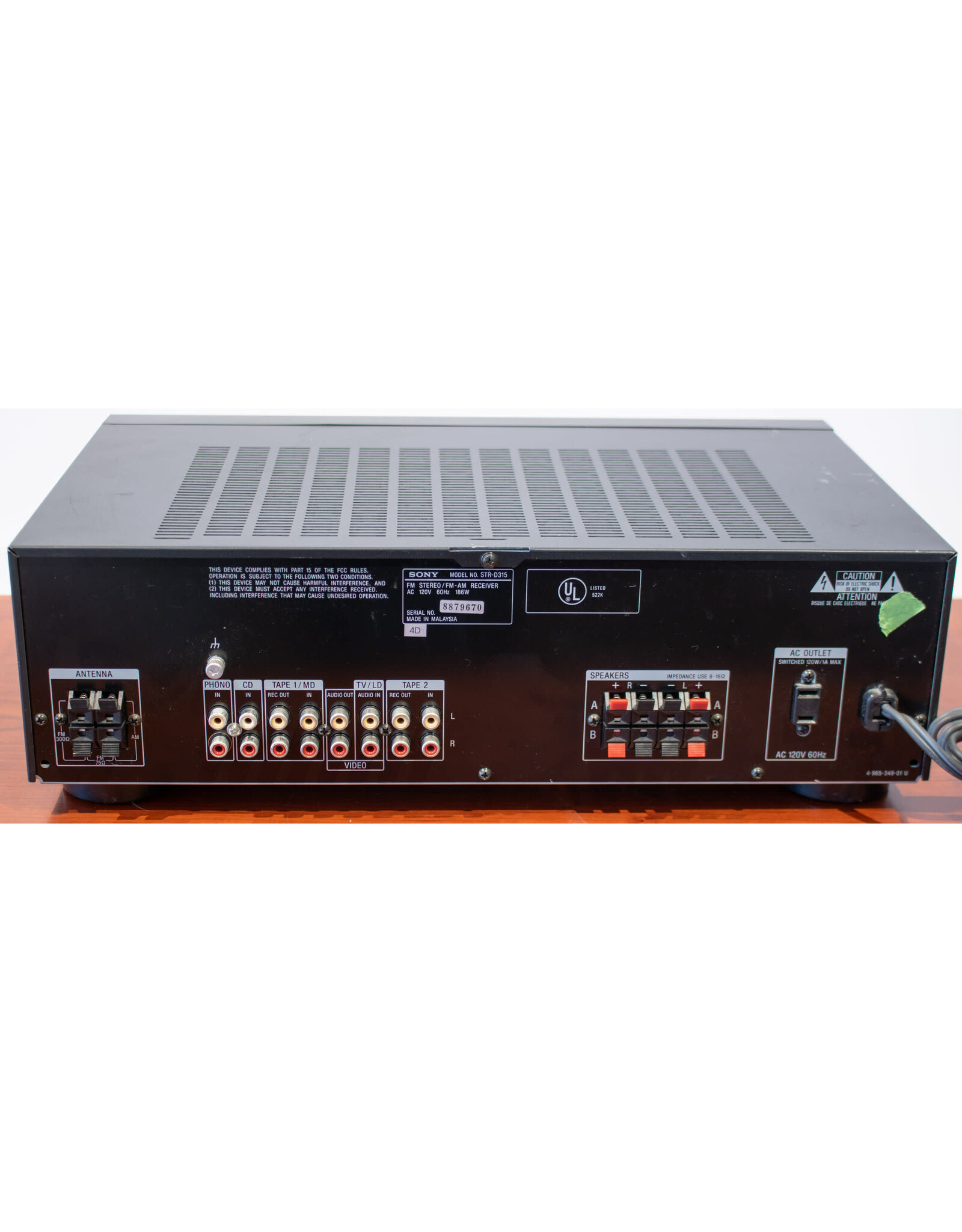 Sony Sony STR-D315 Receiver USED