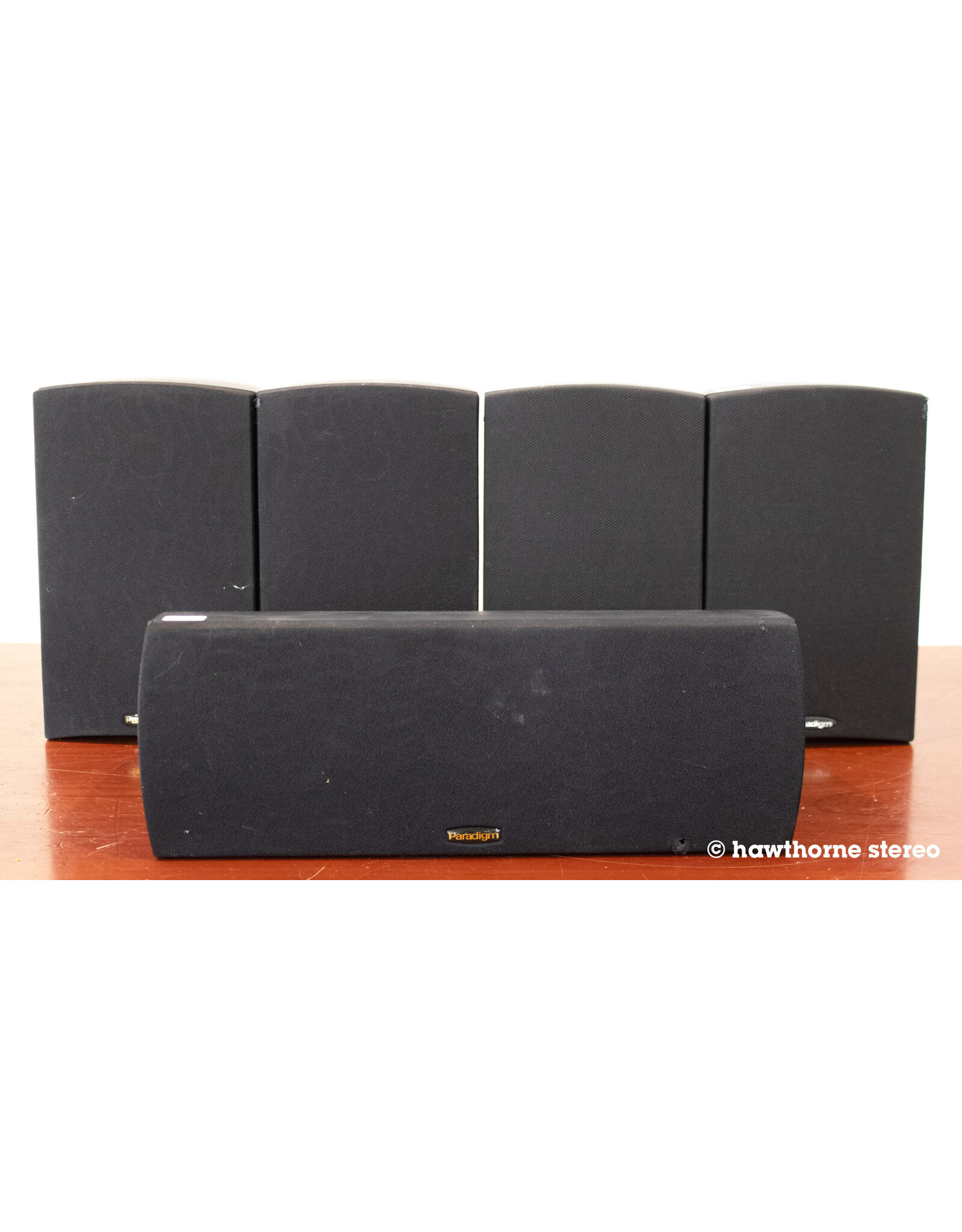 Paradigm Paradigm Cinema Series Surround Sound Set Bookshelf Speakers USED