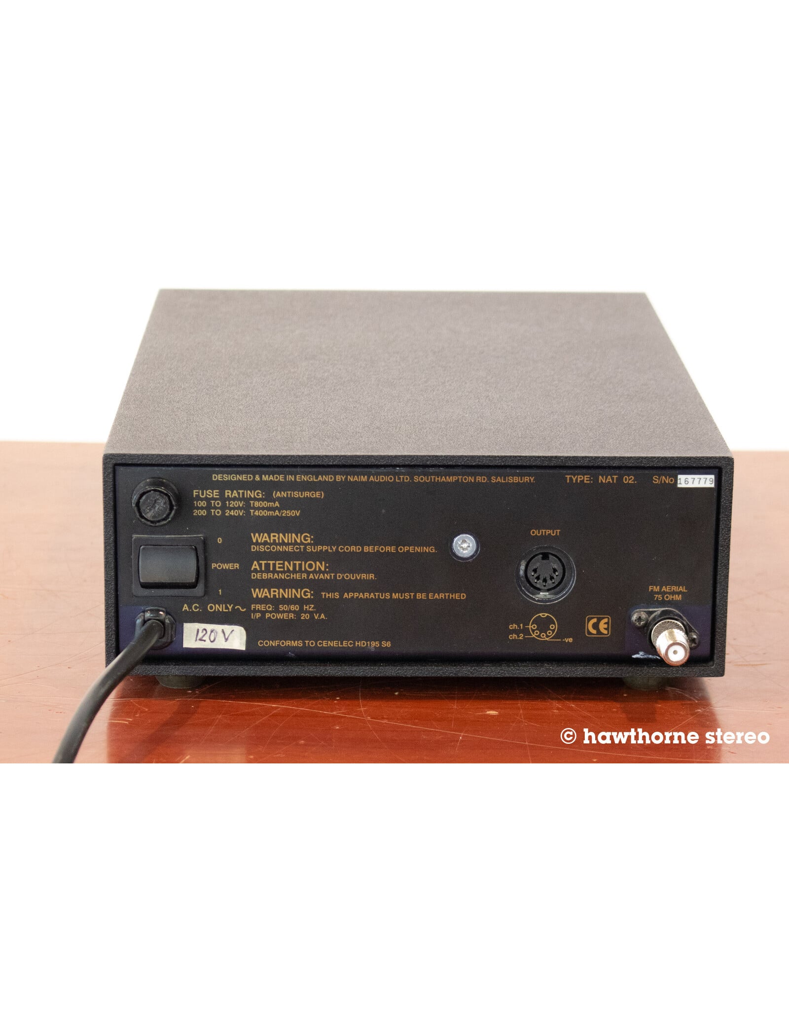 Naim Audio Naim Audio NAT02 Tuner USED