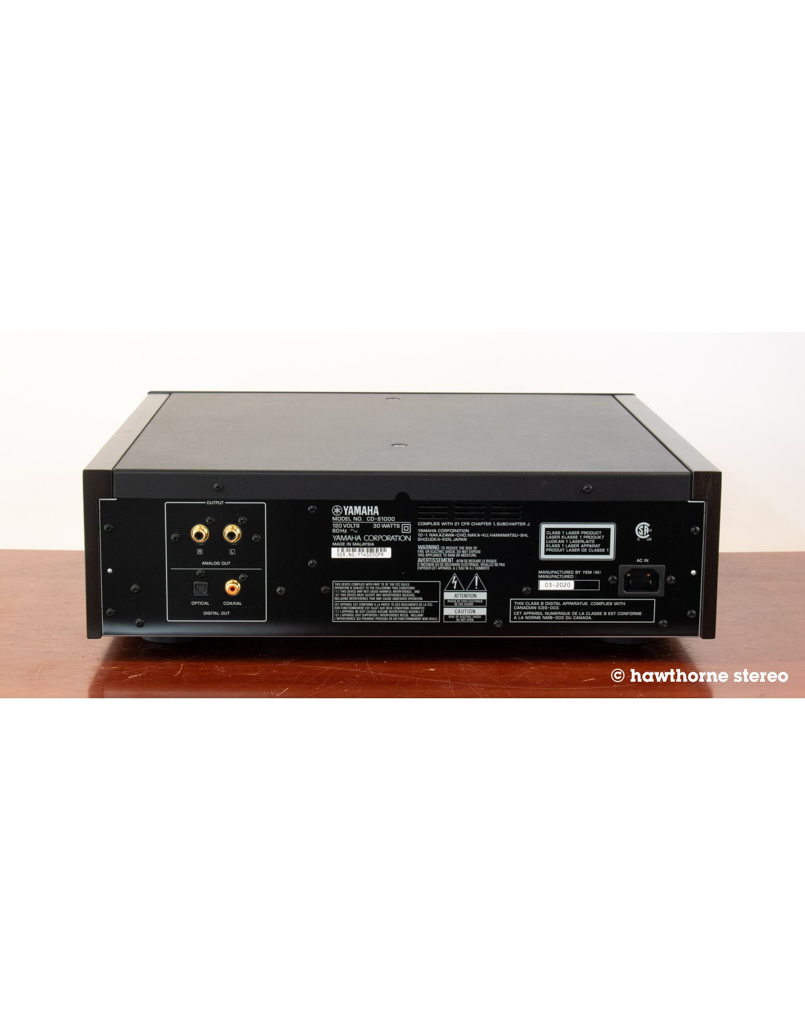 Yamaha Yamaha CD-S1000 CD Player USED