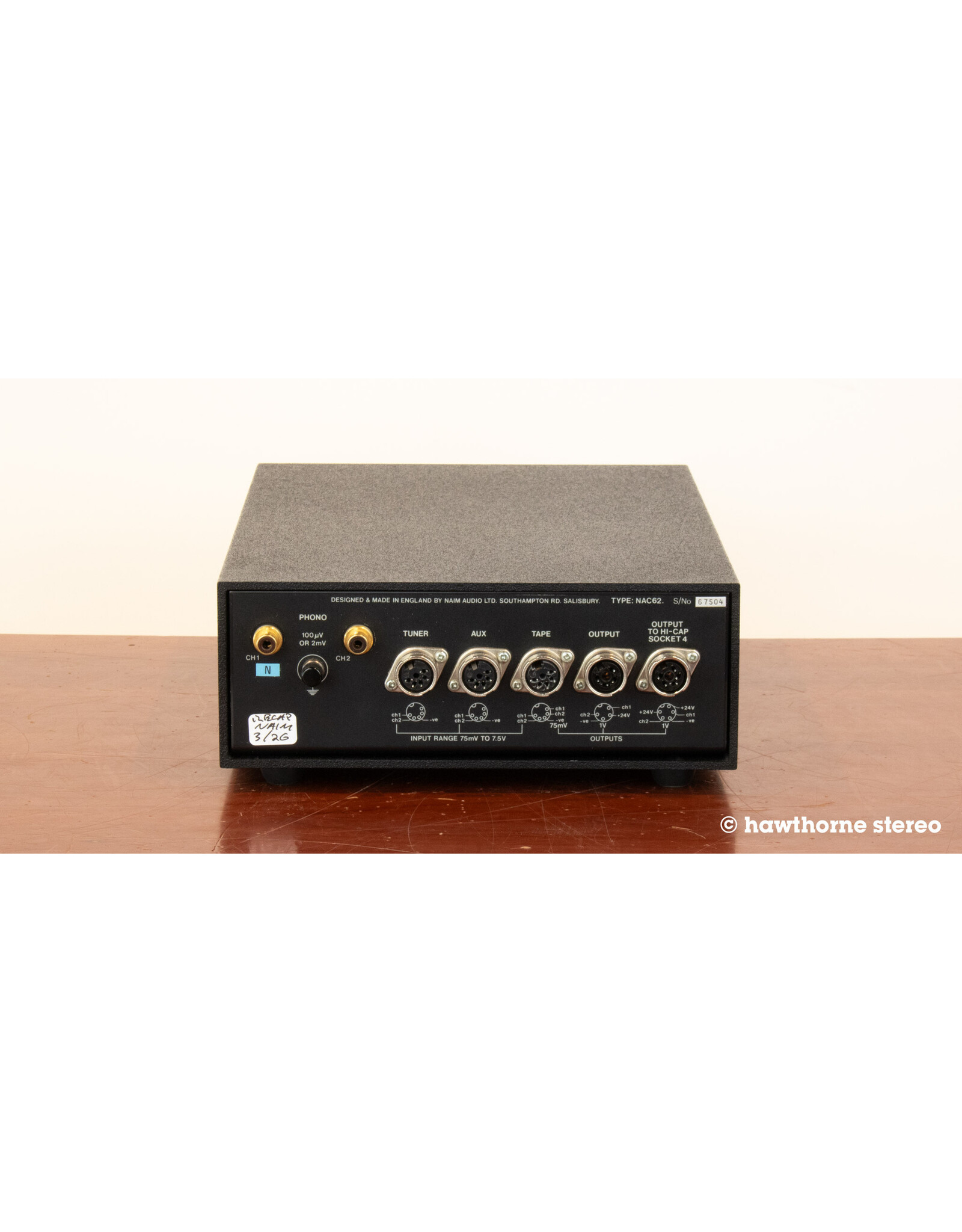 Naim Audio Naim Audio NAC 62 Preamp USED