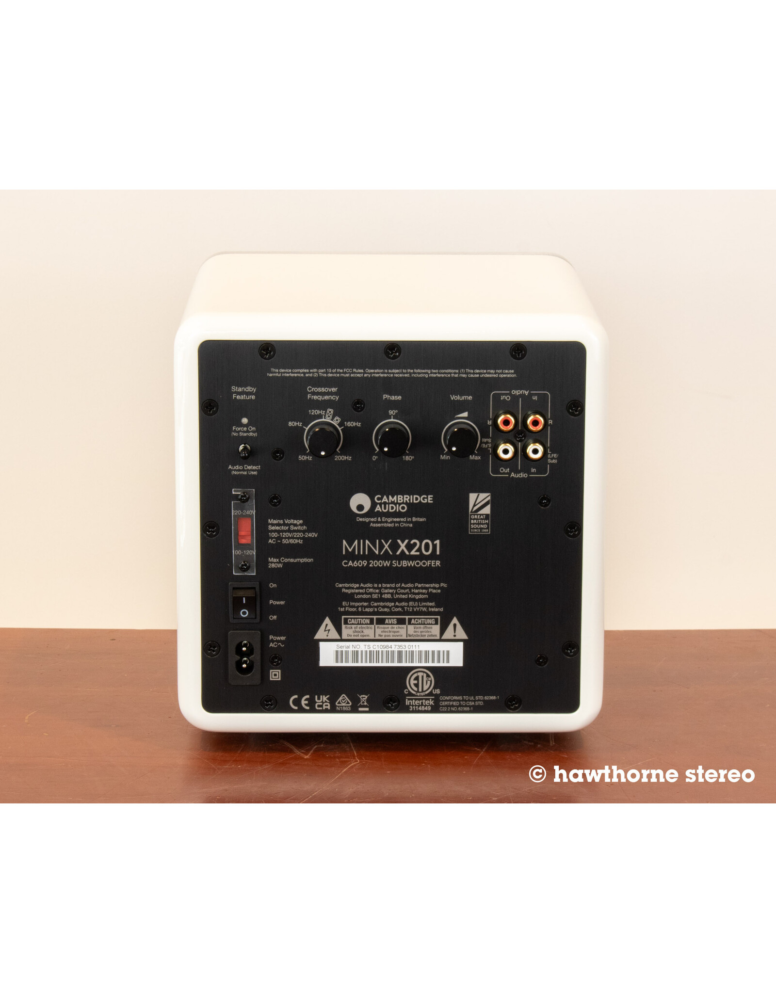 Cambridge Audio Cambridge Audio Minx X201 Subwoofer USED
