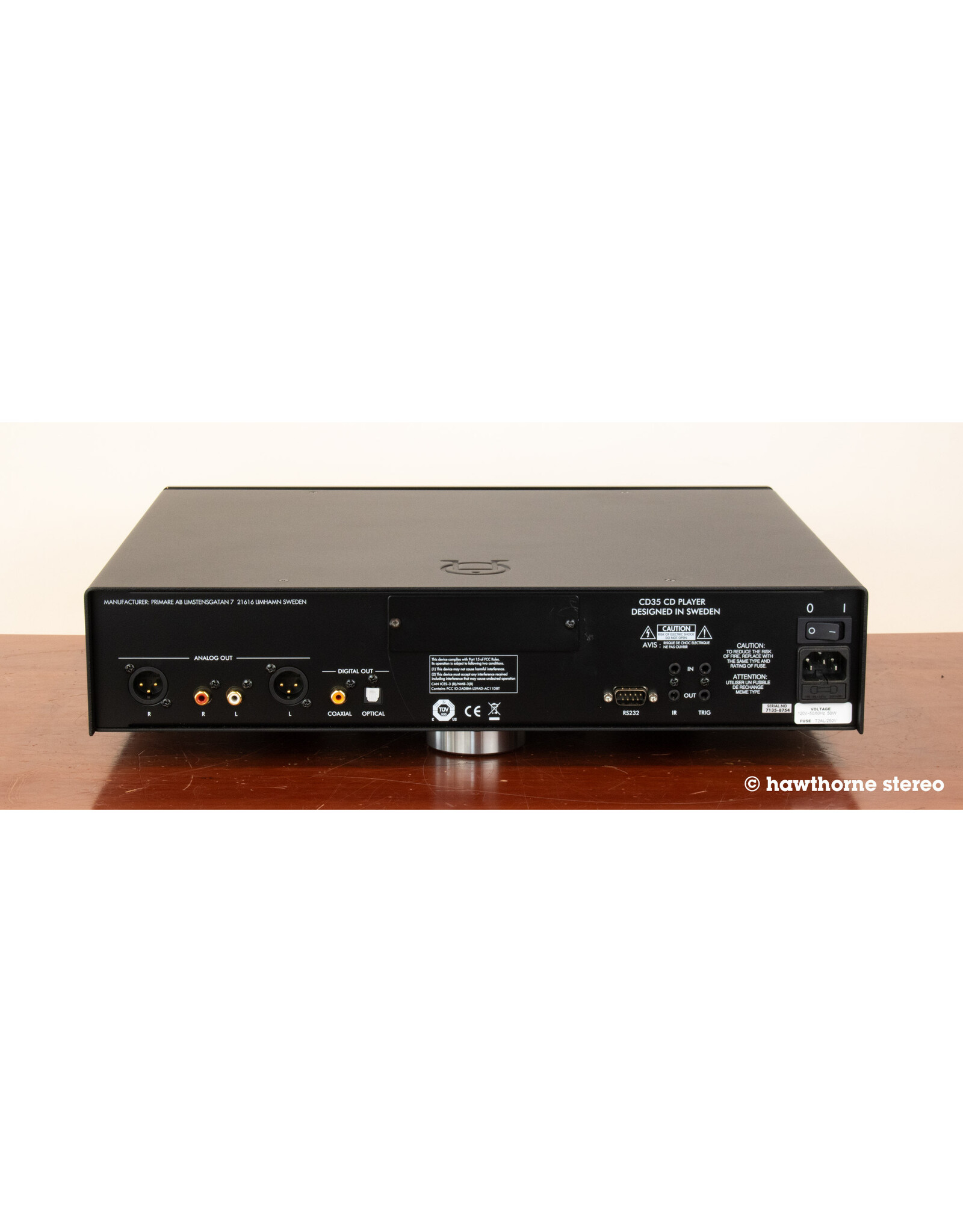 Primare Primare CD35 CD Player USED