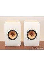 KEF KEF LS50 Meta Mineral White Bookshelf Speakers USED