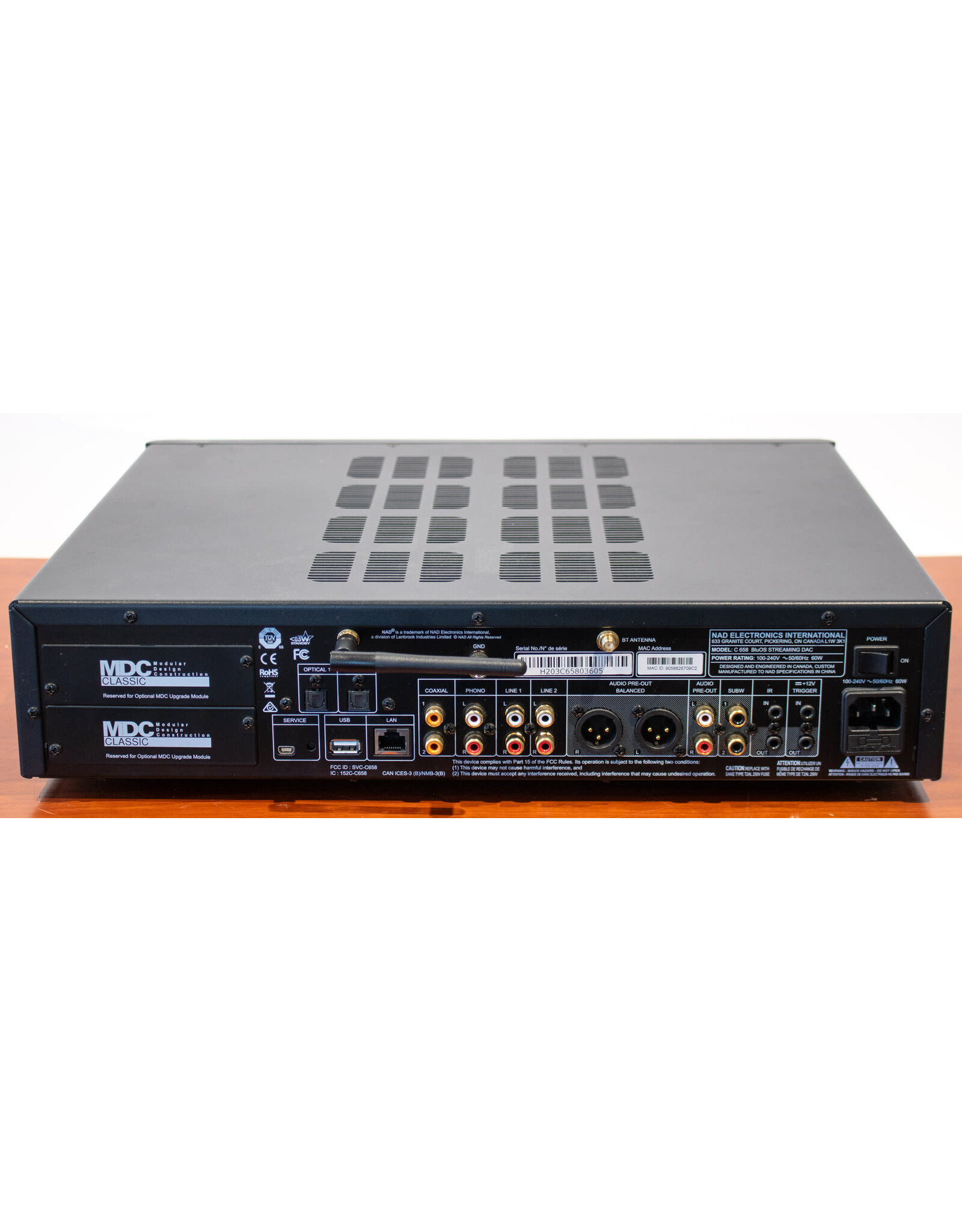 NAD NAD C658 Streaming DAC Preamp USED