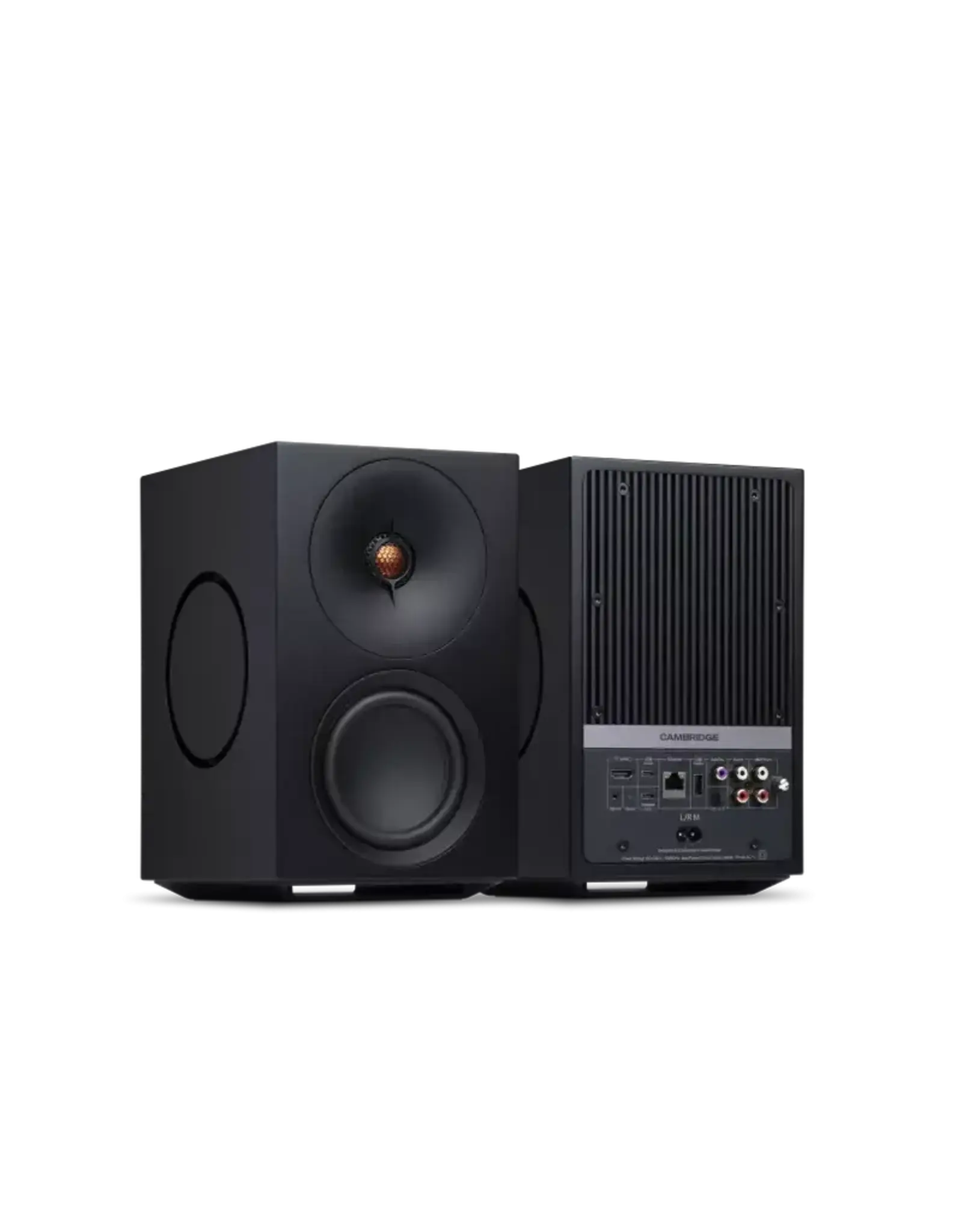 Cambridge Audio Cambridge Audio L/R M Powered Streaming Bookshelf Speakers