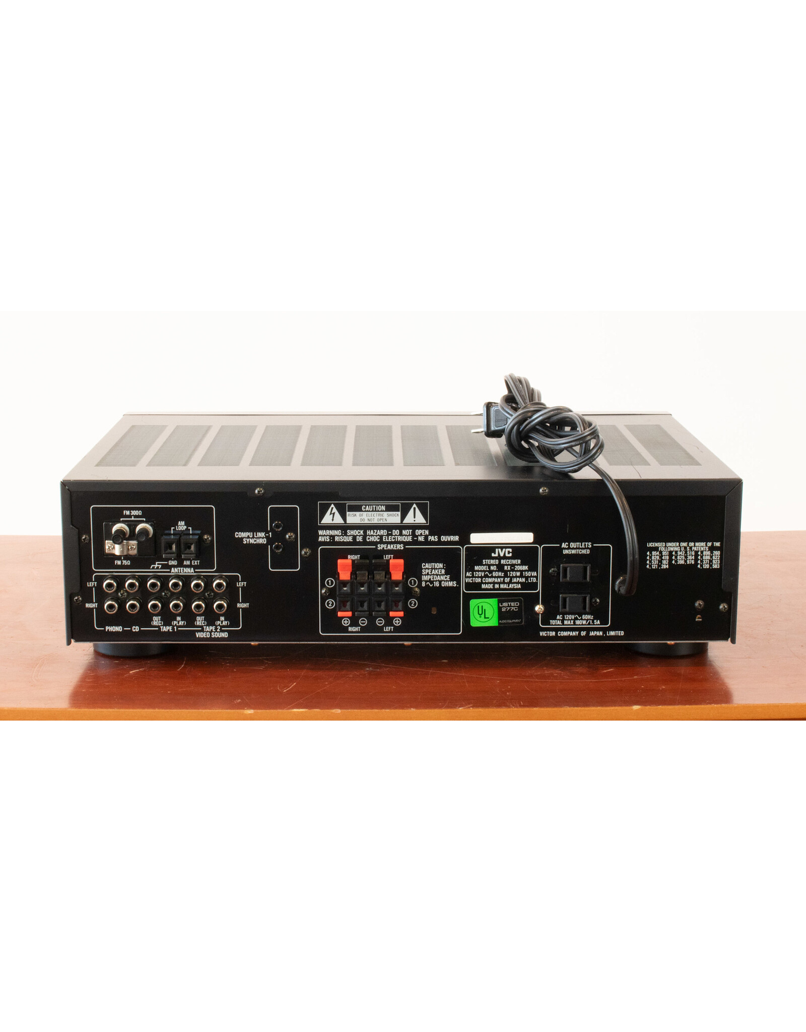 JVC JVC RX-206 Receiver USED
