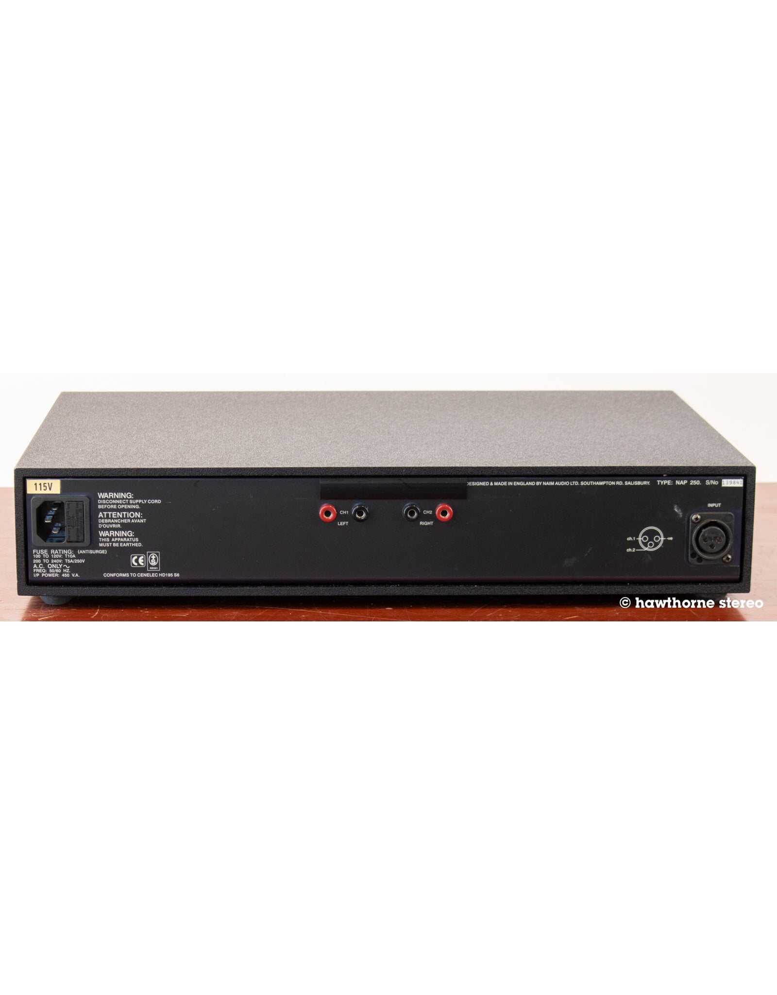 Naim Audio Naim Audio NAP 250 Olive Power Amp USED