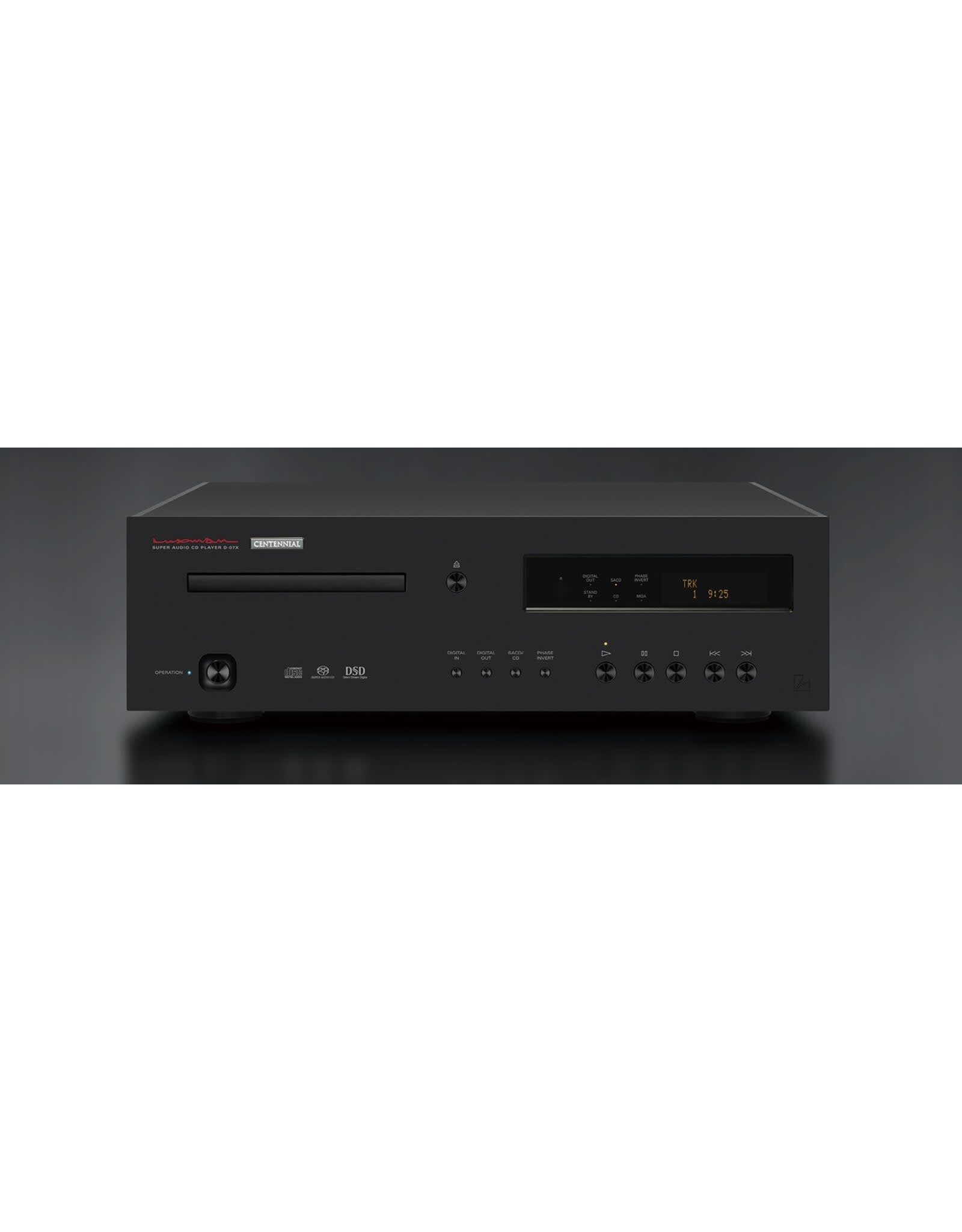 Luxman Luxman D-07X Black Anniversary Edition SACD Player OPEN BOX