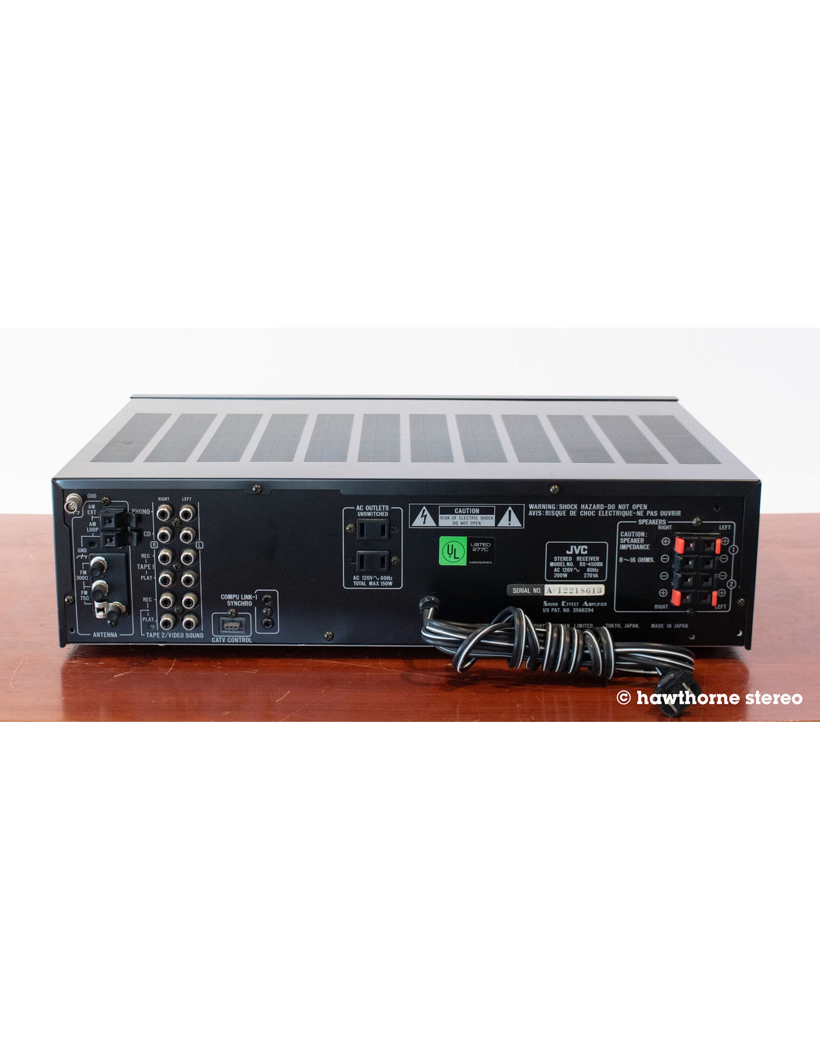 JVC JVC RX-450 Receiver USED