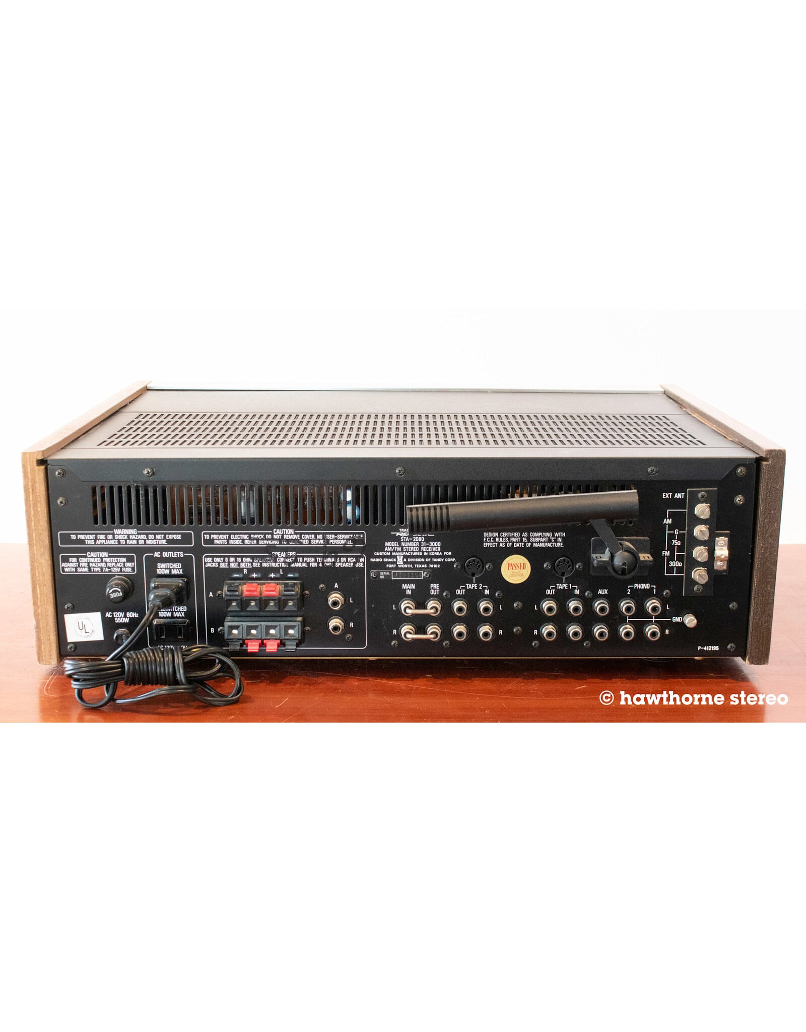 Realistic Realistic STA-2080 Receiver USED