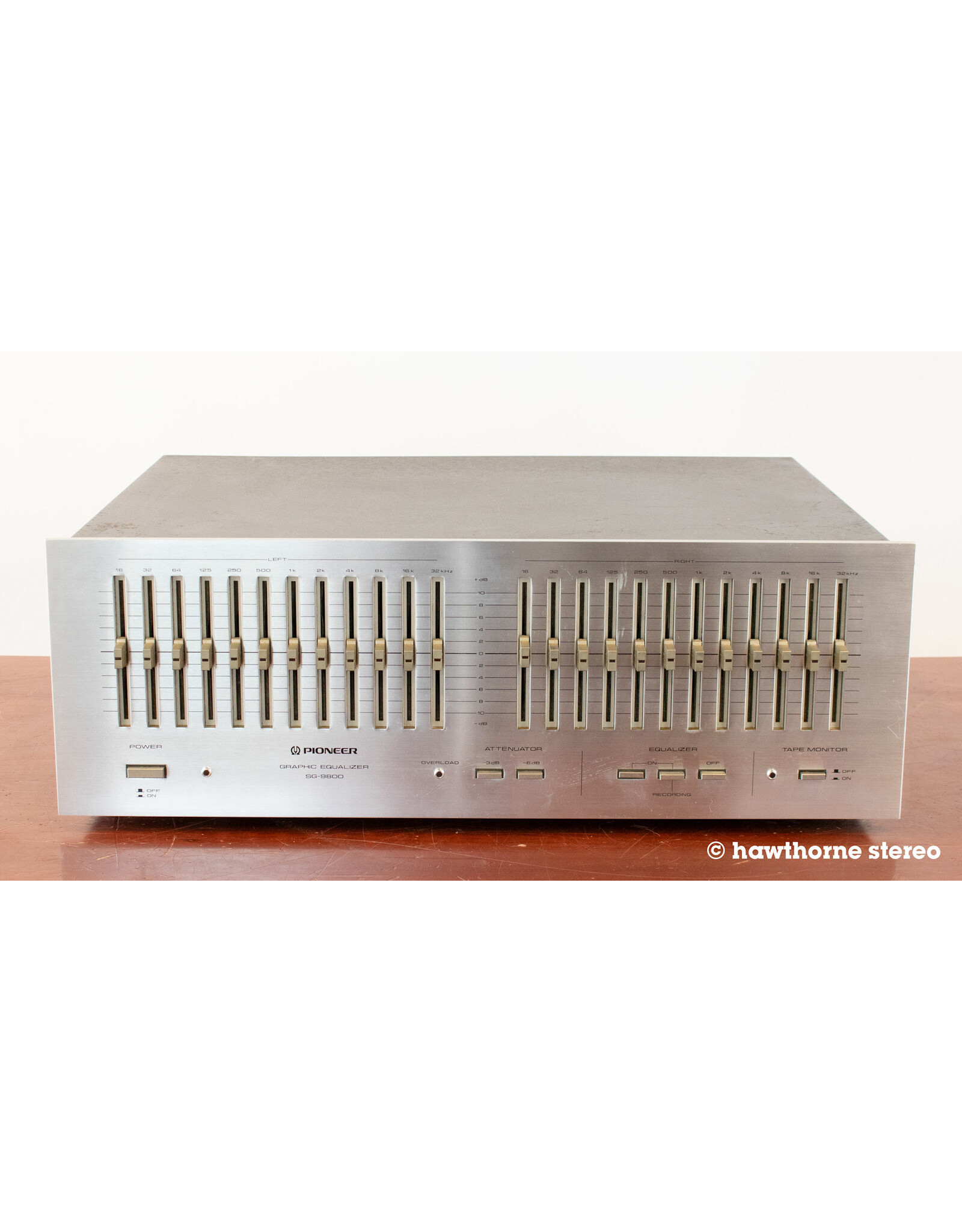 Pioneer Pioneer SG-9800 Equalizer USED