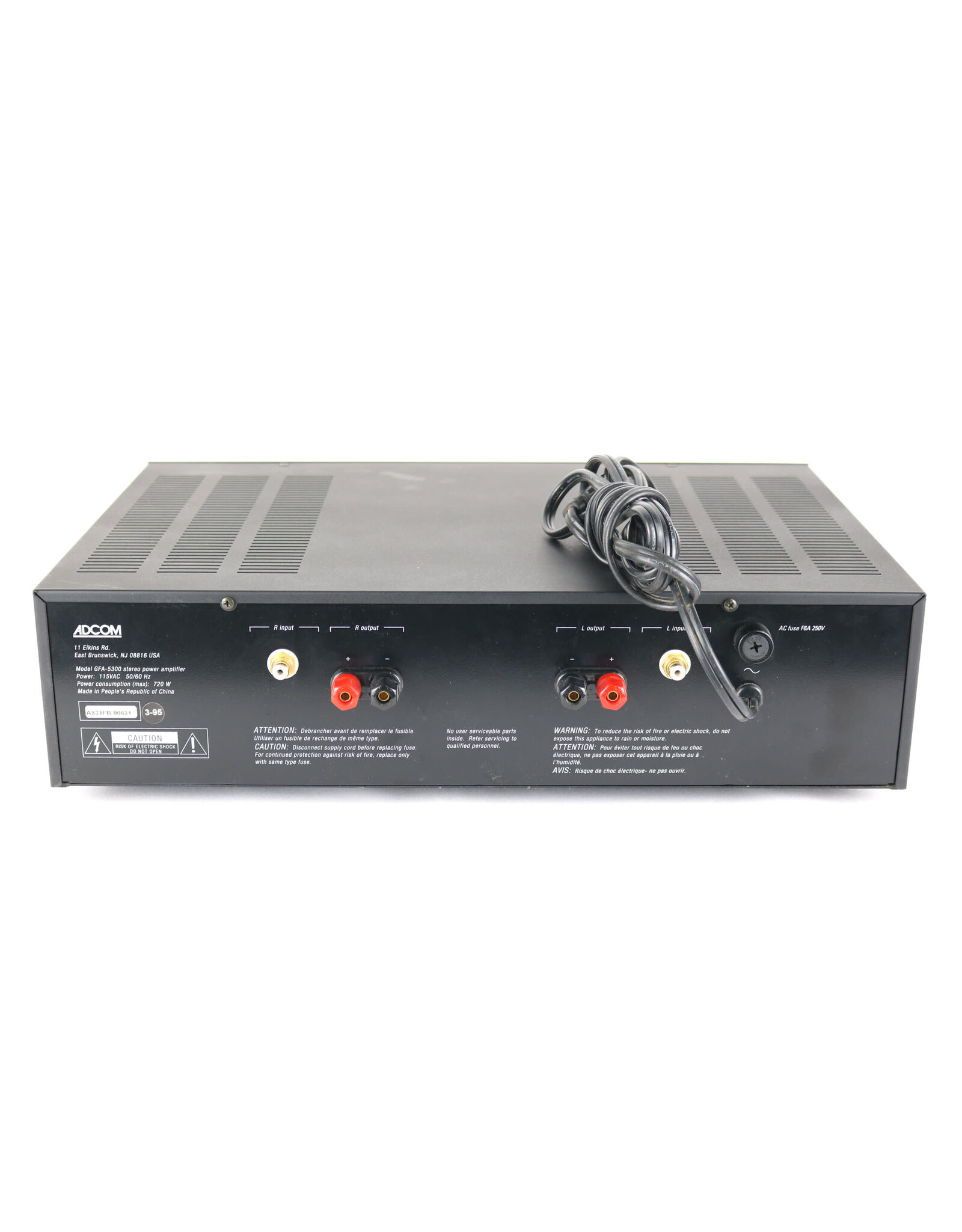 Adcom Adcom GFA-5300 Power Amp USED