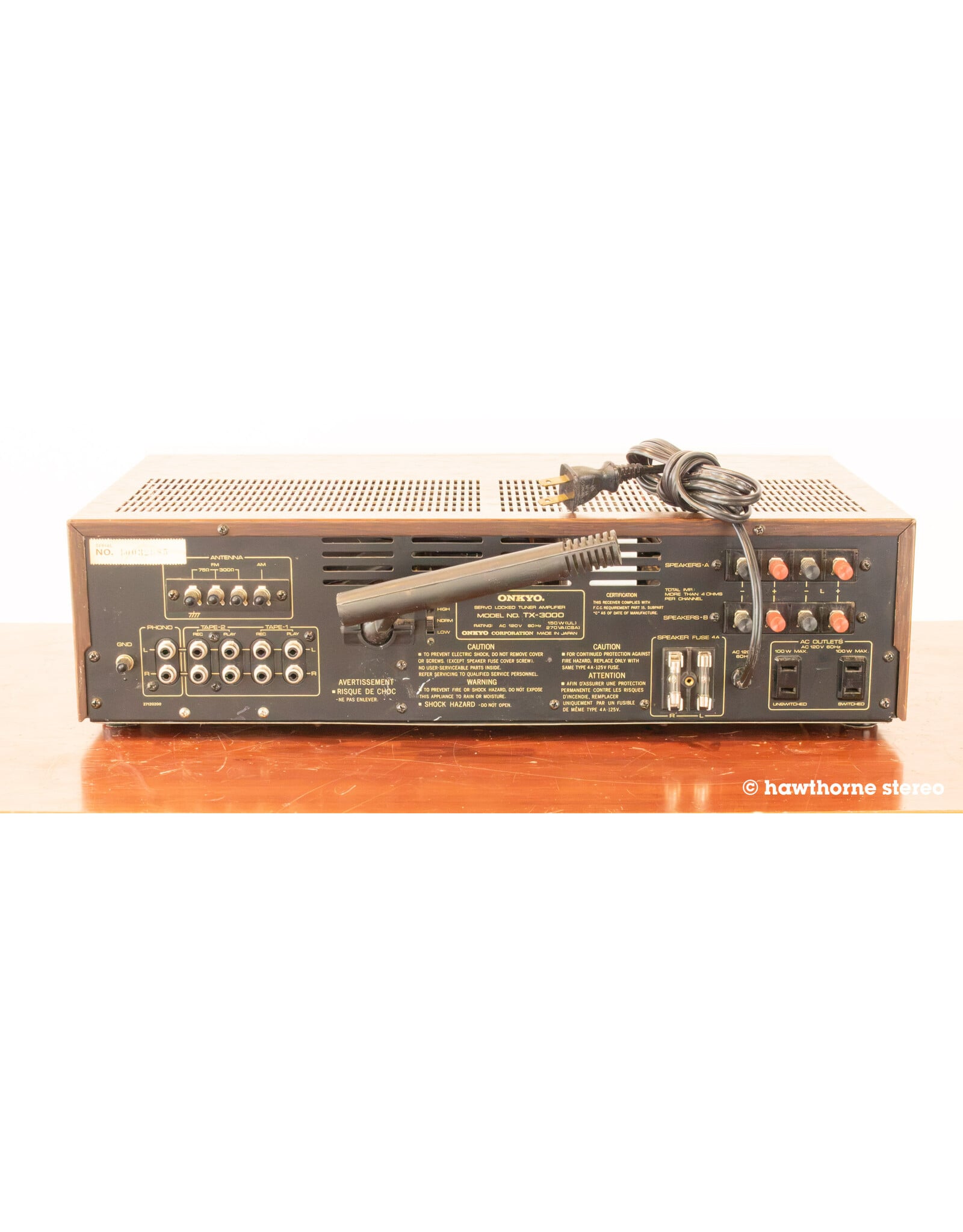 Onkyo Onkyo TX-3000 Receiver USED