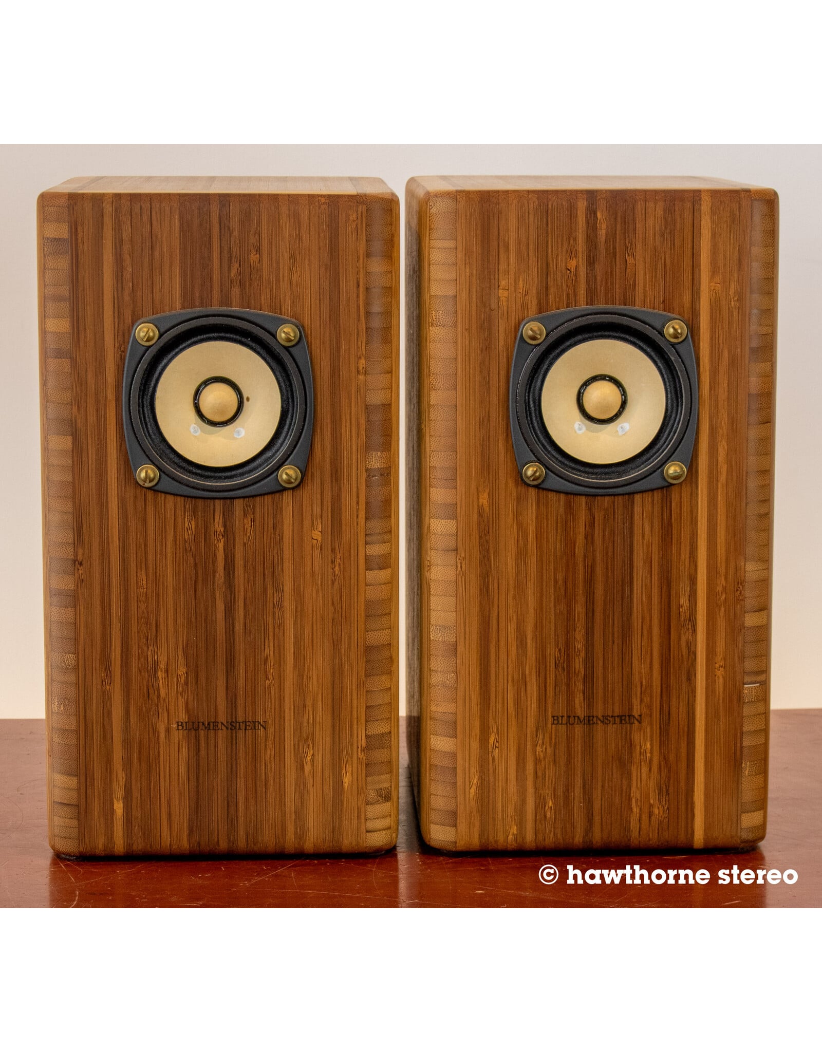 Blumenstein Blumenstein Orca Deluxe Bookshelf Speakers USED