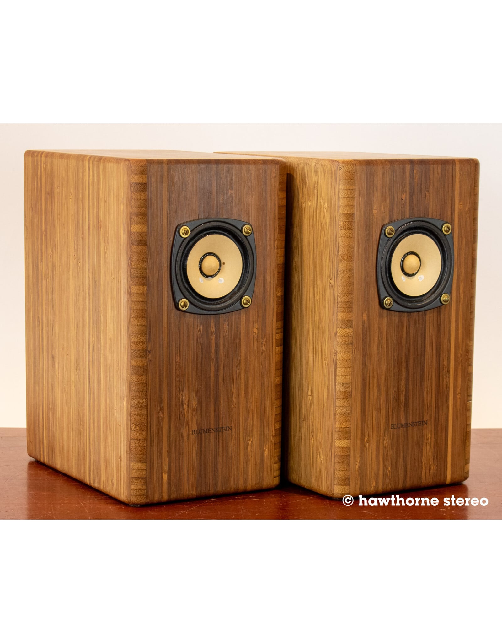 Blumenstein Blumenstein Orca Deluxe Bookshelf Speakers USED