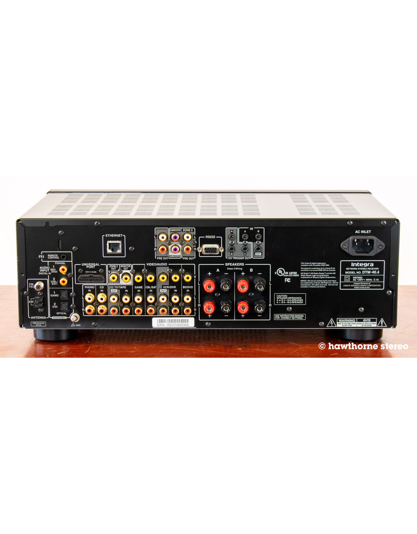 Onkyo Onkyo Integra DTM-40.4 Receiver USED