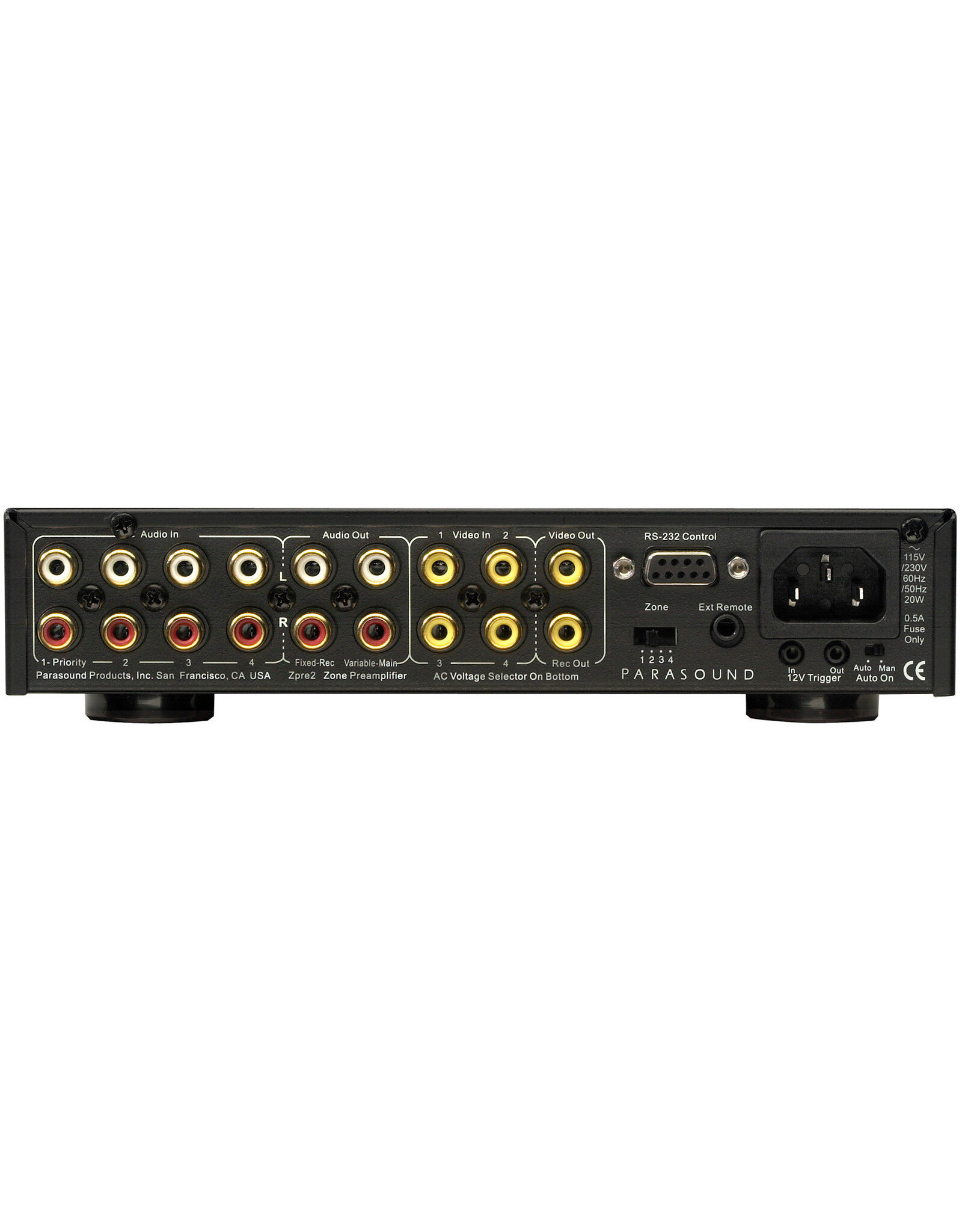 Parasound Parasound ZPre2 Preamp USED
