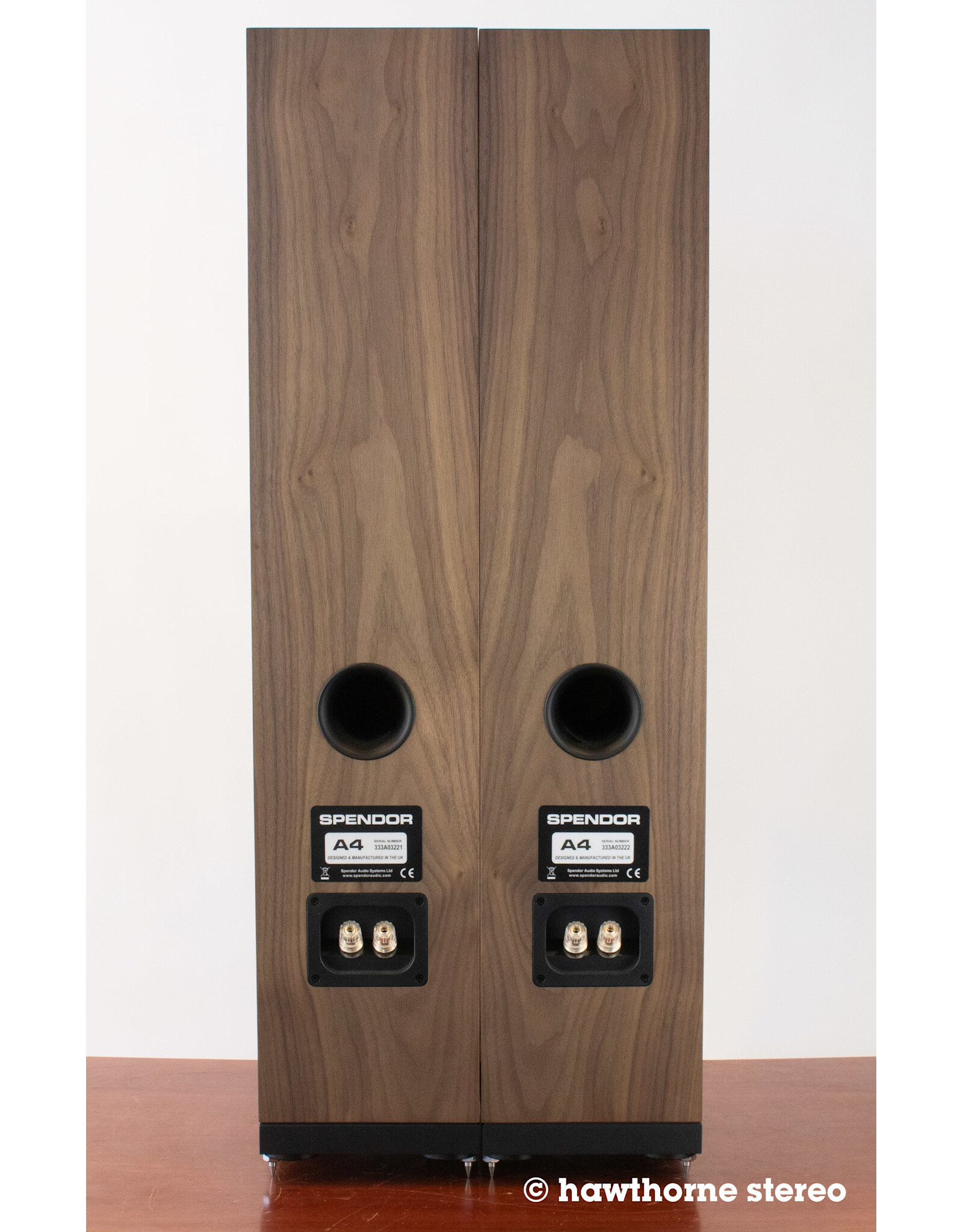 Spendor Spendor A4 Walut Floorstanding Speakers USED