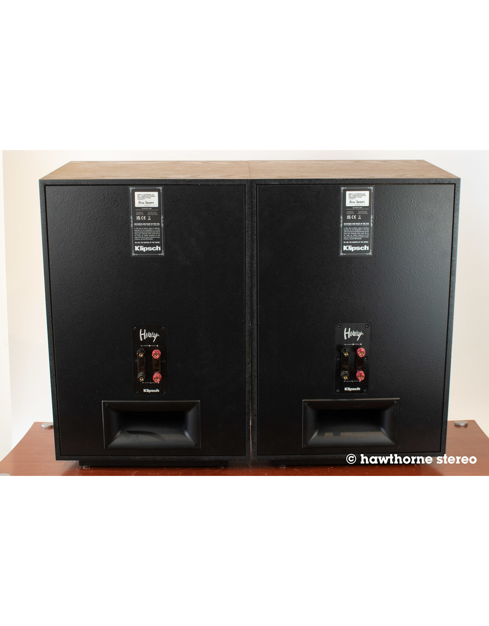 Klipsch Klipsch Heresy IV Floorstanding Speakers USED