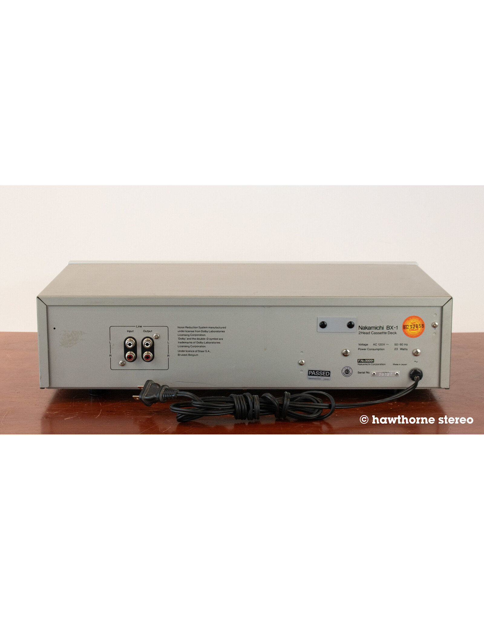 Nakamichi Nakamichi BX-1 Cassette Deck USED