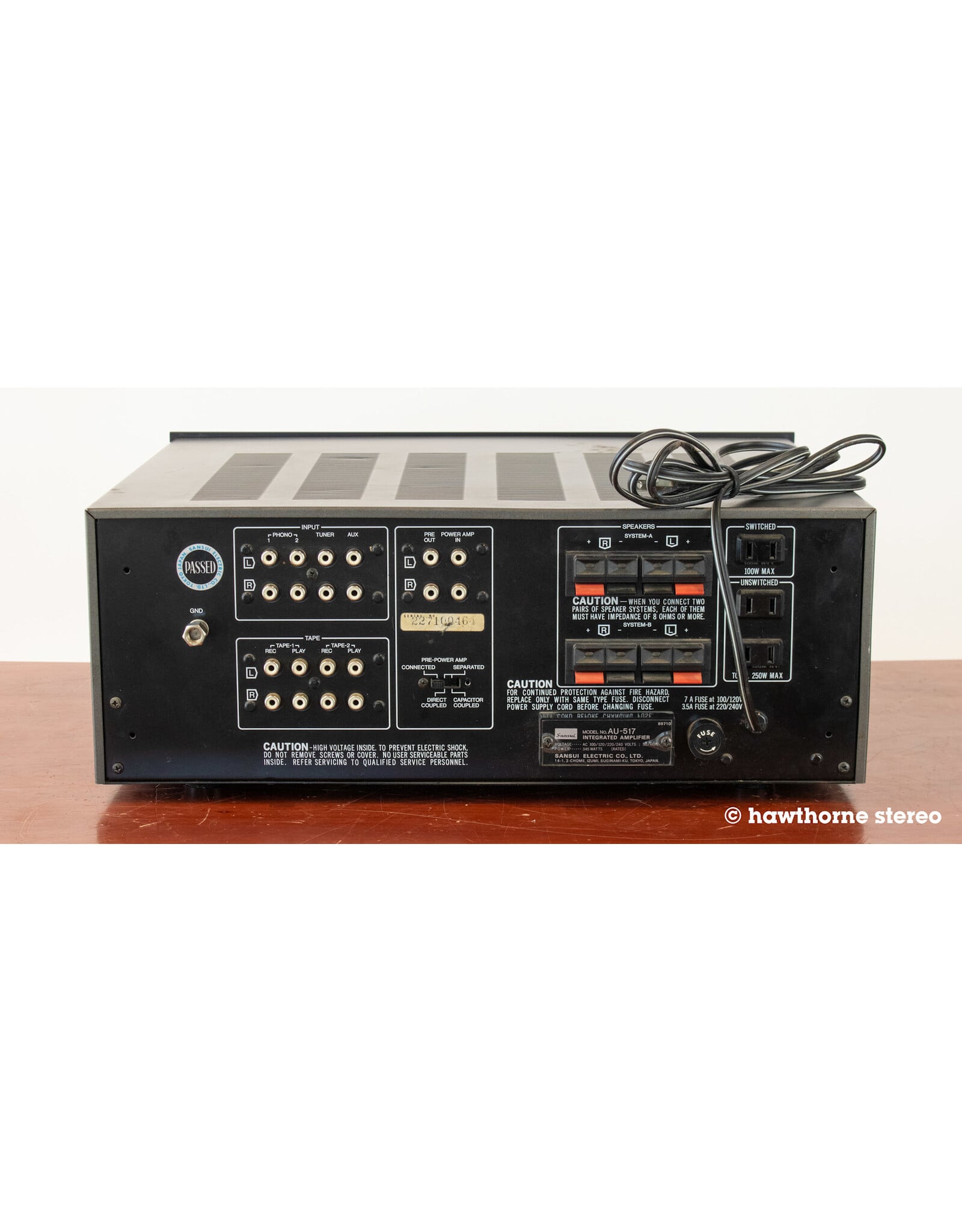 Sansui Sansui AU-517 Integrated Amp USED