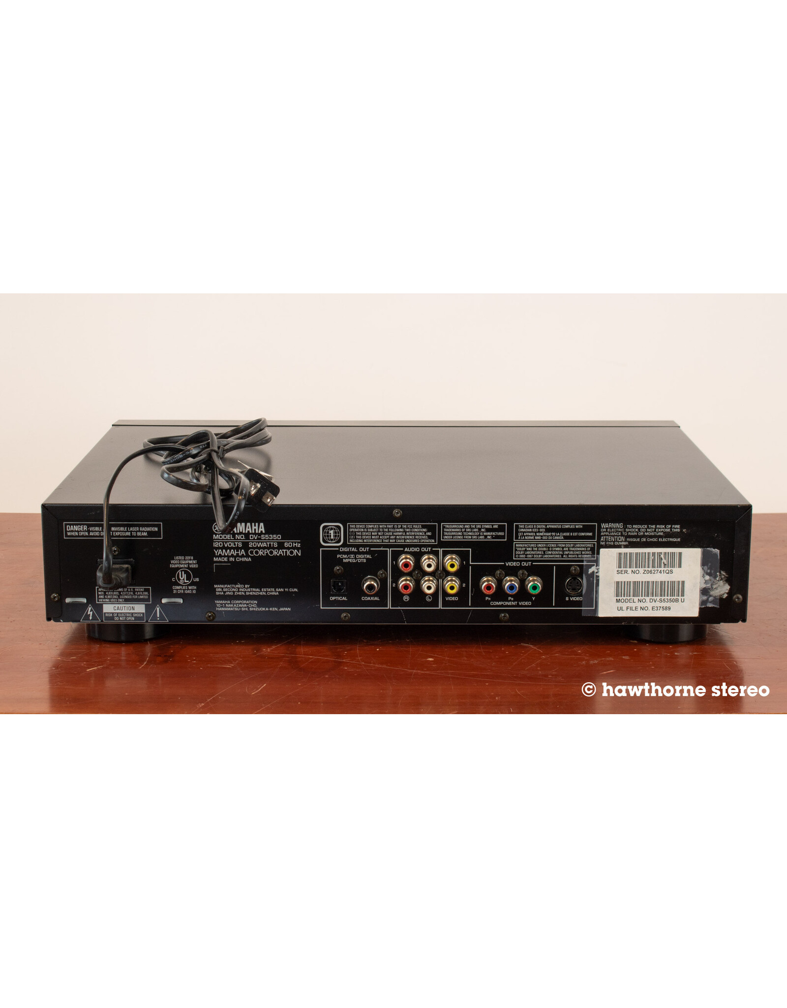 Yamaha Yamaha DV-S5350 DVD CD Player USED