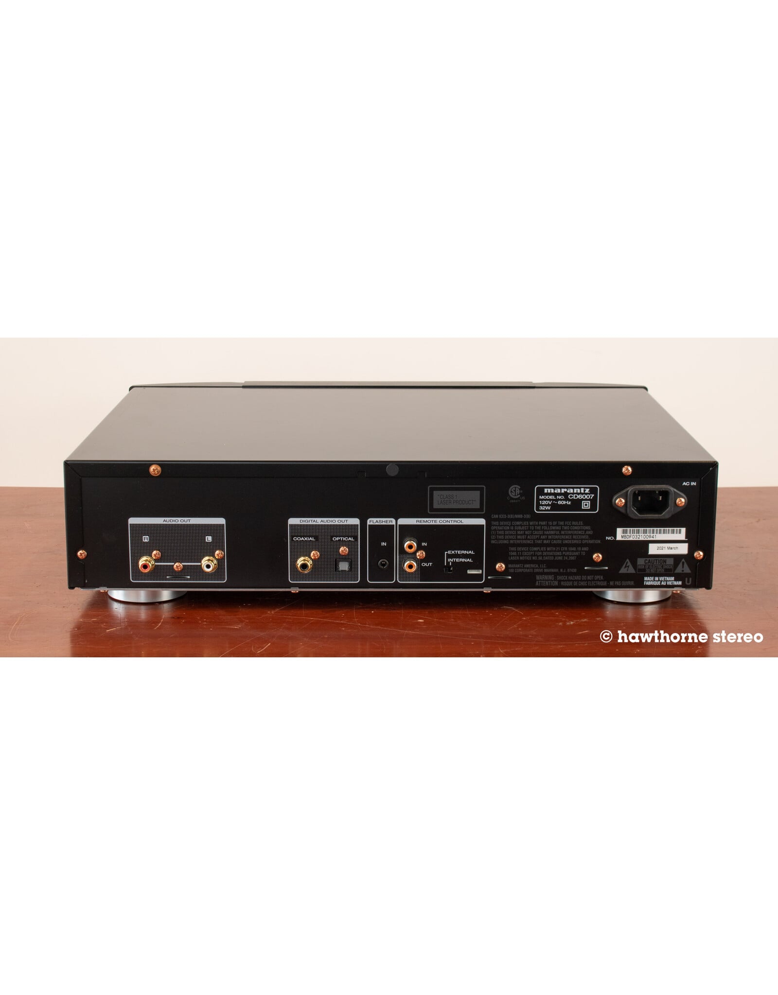 Marantz Marantz CD6007 CD Player USED