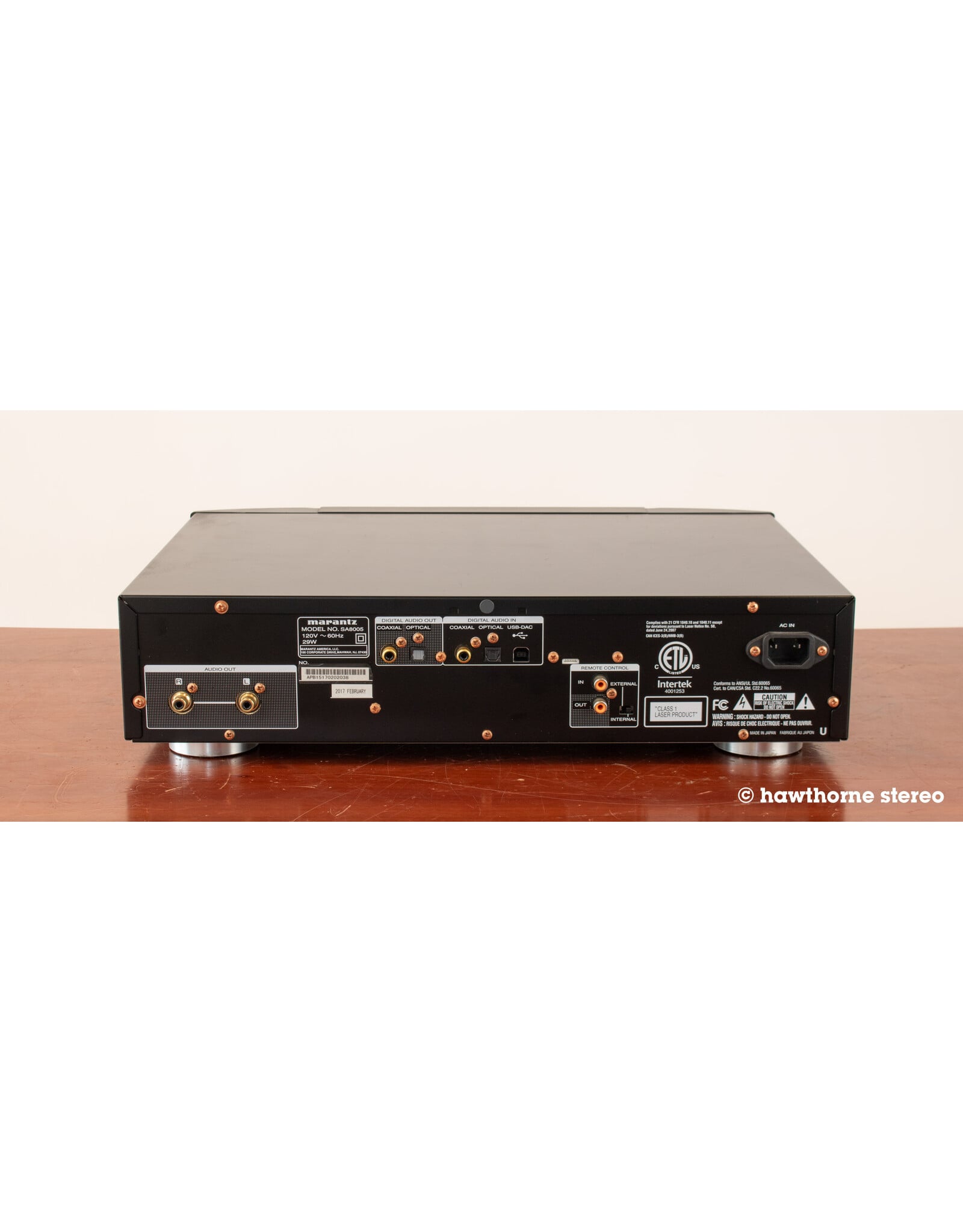 Marantz Marantz SA8005 SACD CD Player USED