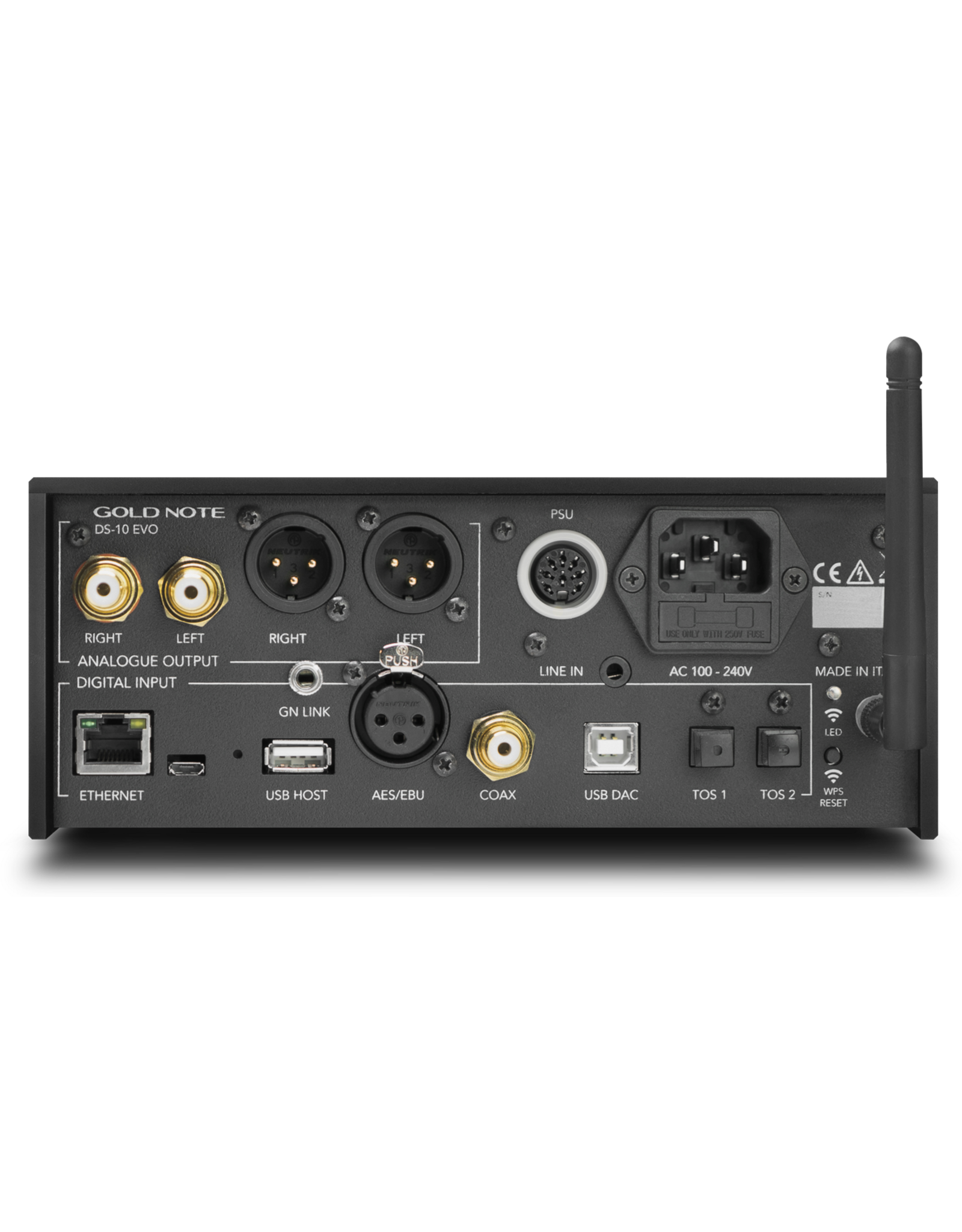 Gold Note Gold Note DS-10 EVO / PSU-10 EVO Network Player USED