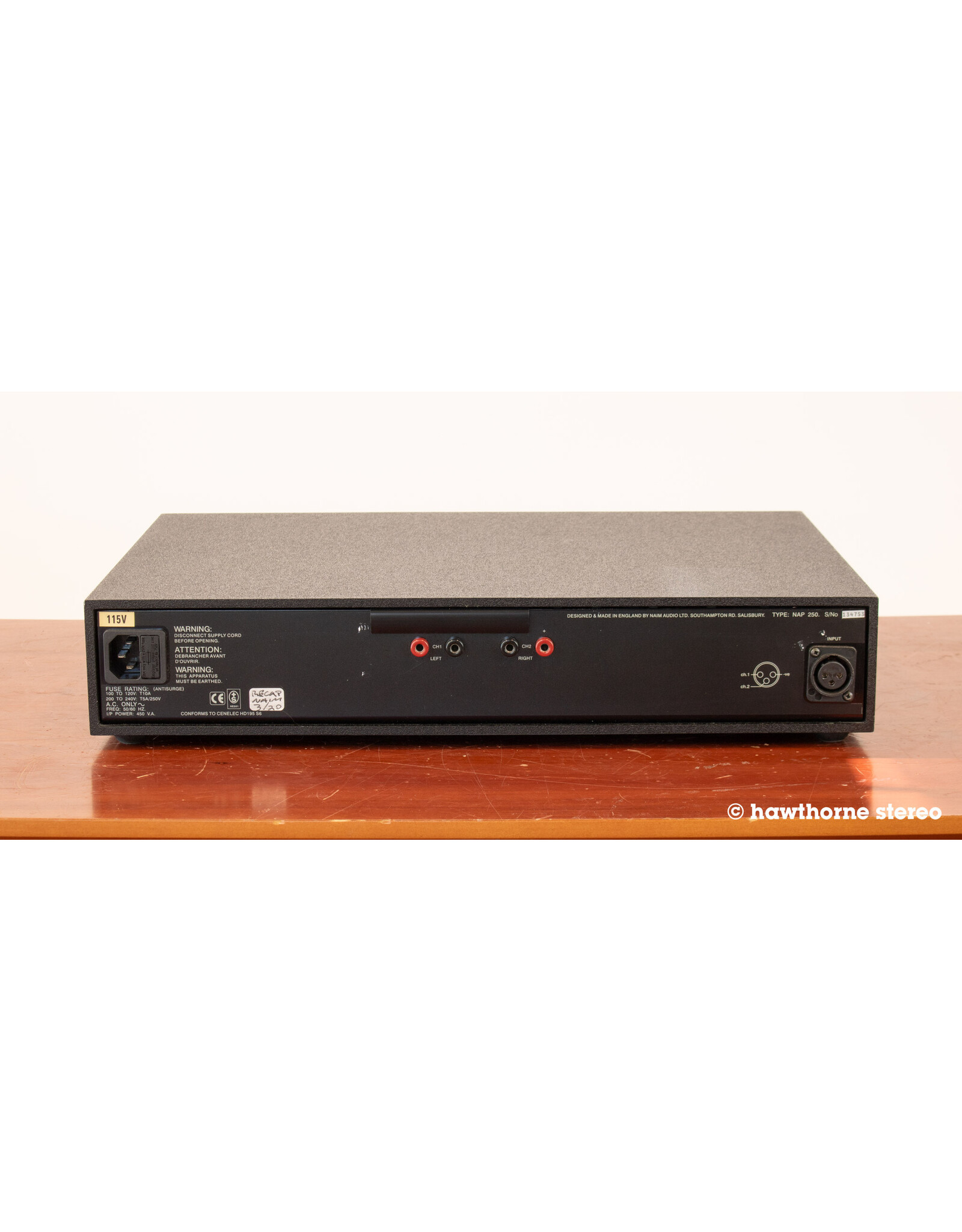 Naim Audio Naim Audio NAP 250 Olive Power Amp USED