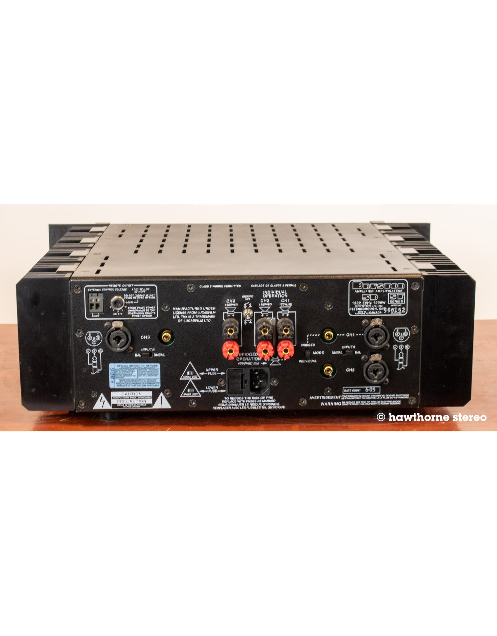 Bryston Bryston 5B-ST Power Amp USED