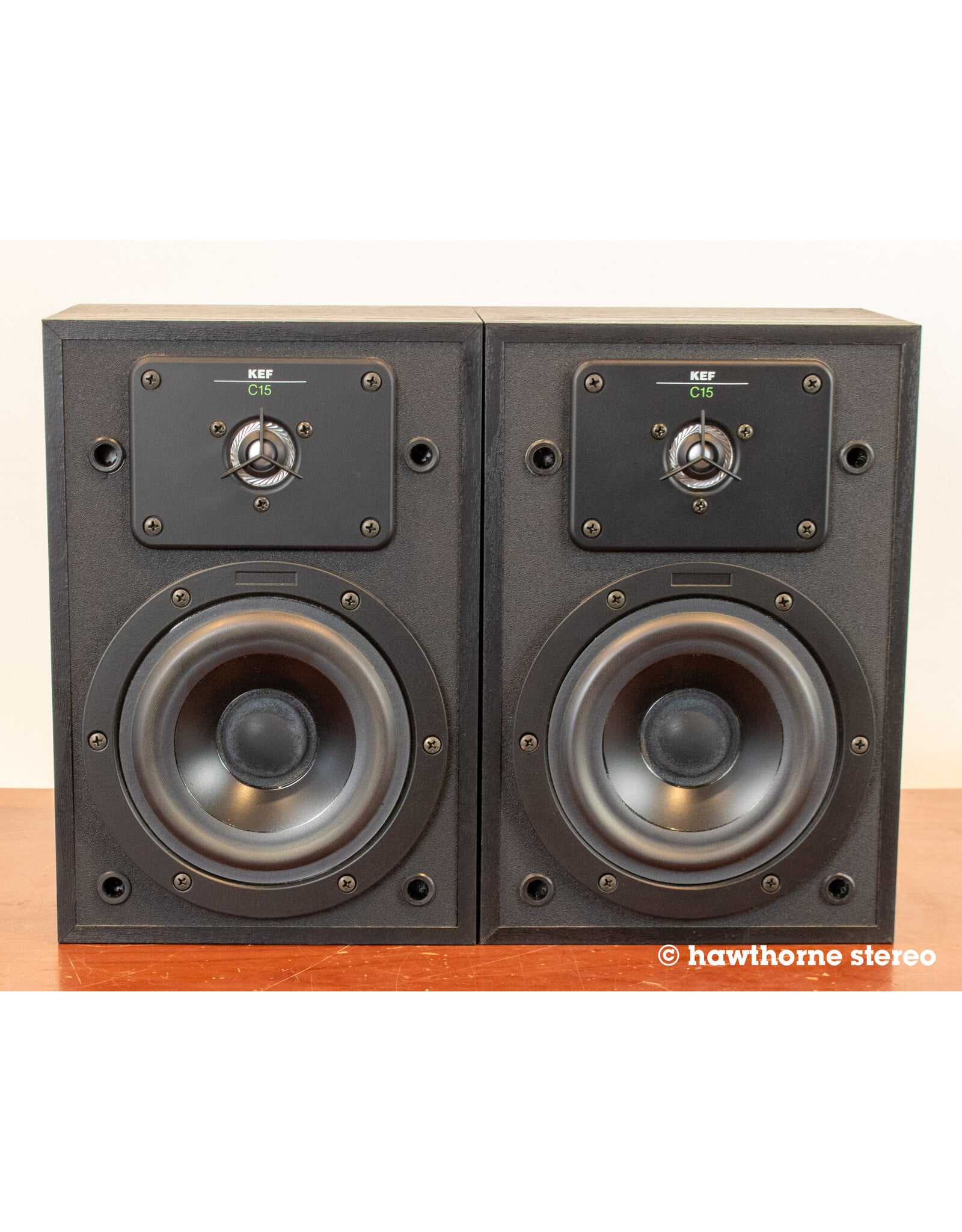 KEF KEF C15 Bookshelf Speakers USED