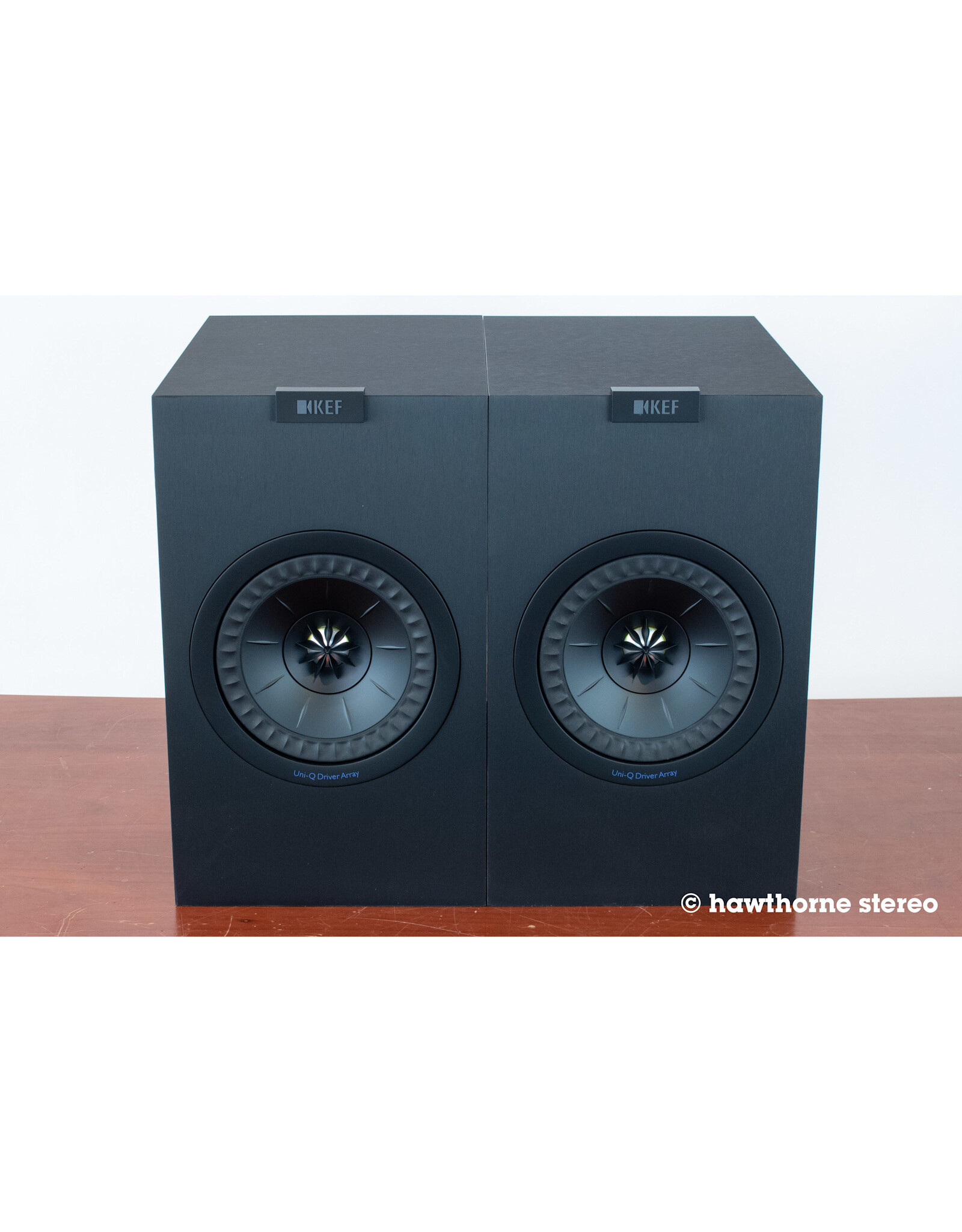 KEF KEF Q150 Black Bookshelf Speakers USED