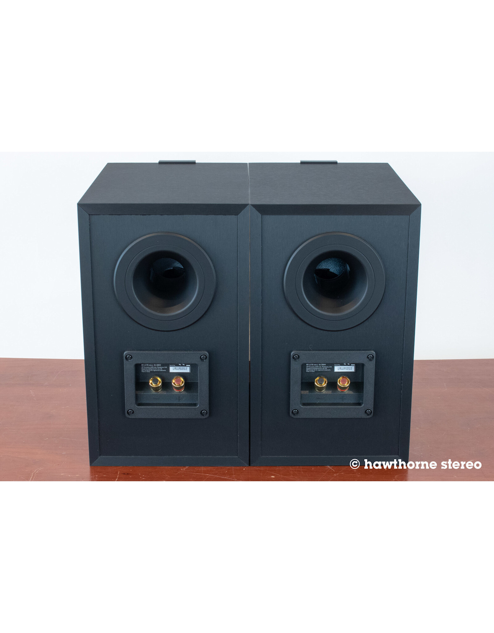 KEF KEF Q150 Black Bookshelf Speakers USED
