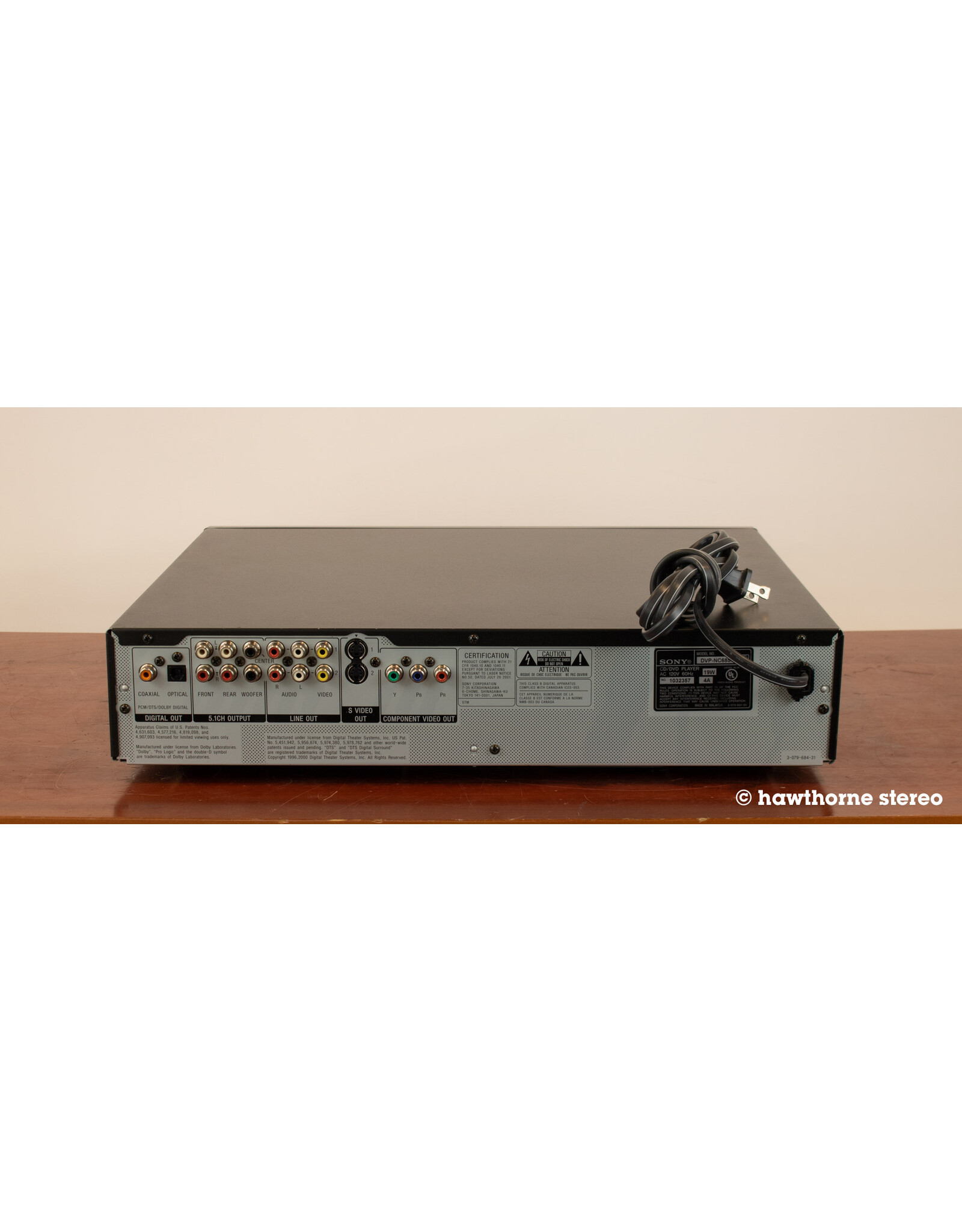 Sony Sony DVP-NC685V 5-Disc DVD SACD CD Player USED