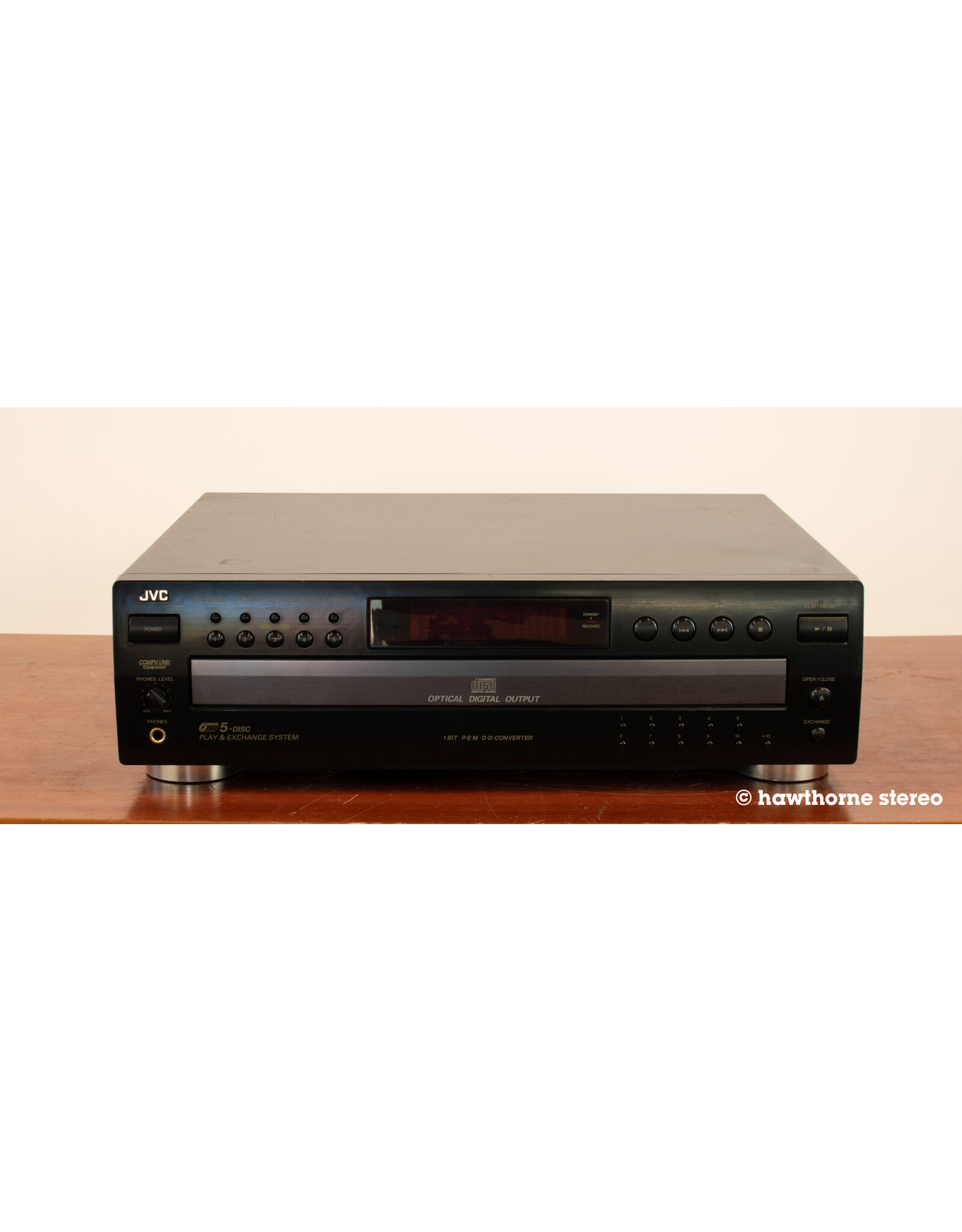JVC JVC XL-FZ258BK 5-Disc CD Player USED