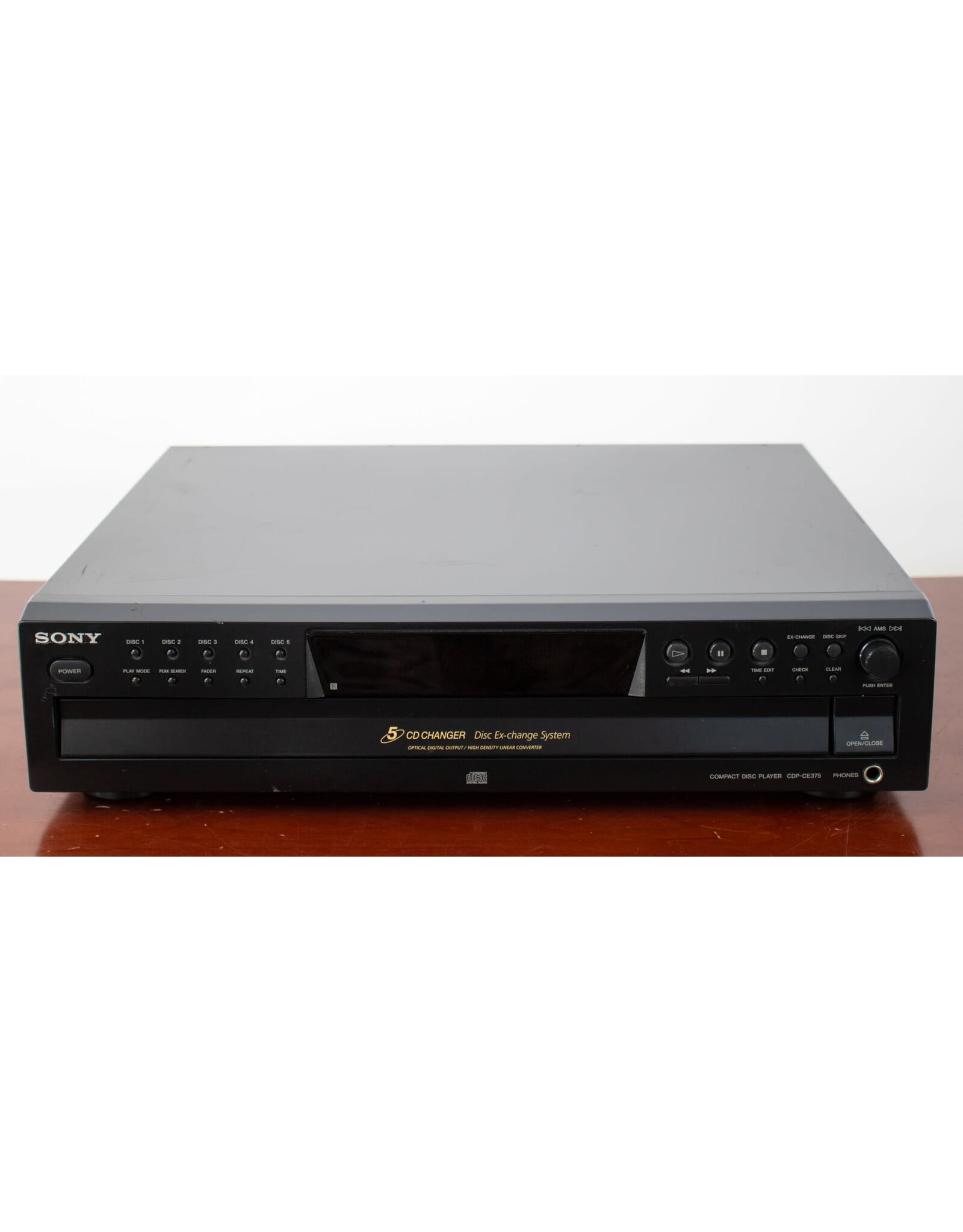 Sony Sony CDP-CE375 5-Disc CD Player USED
