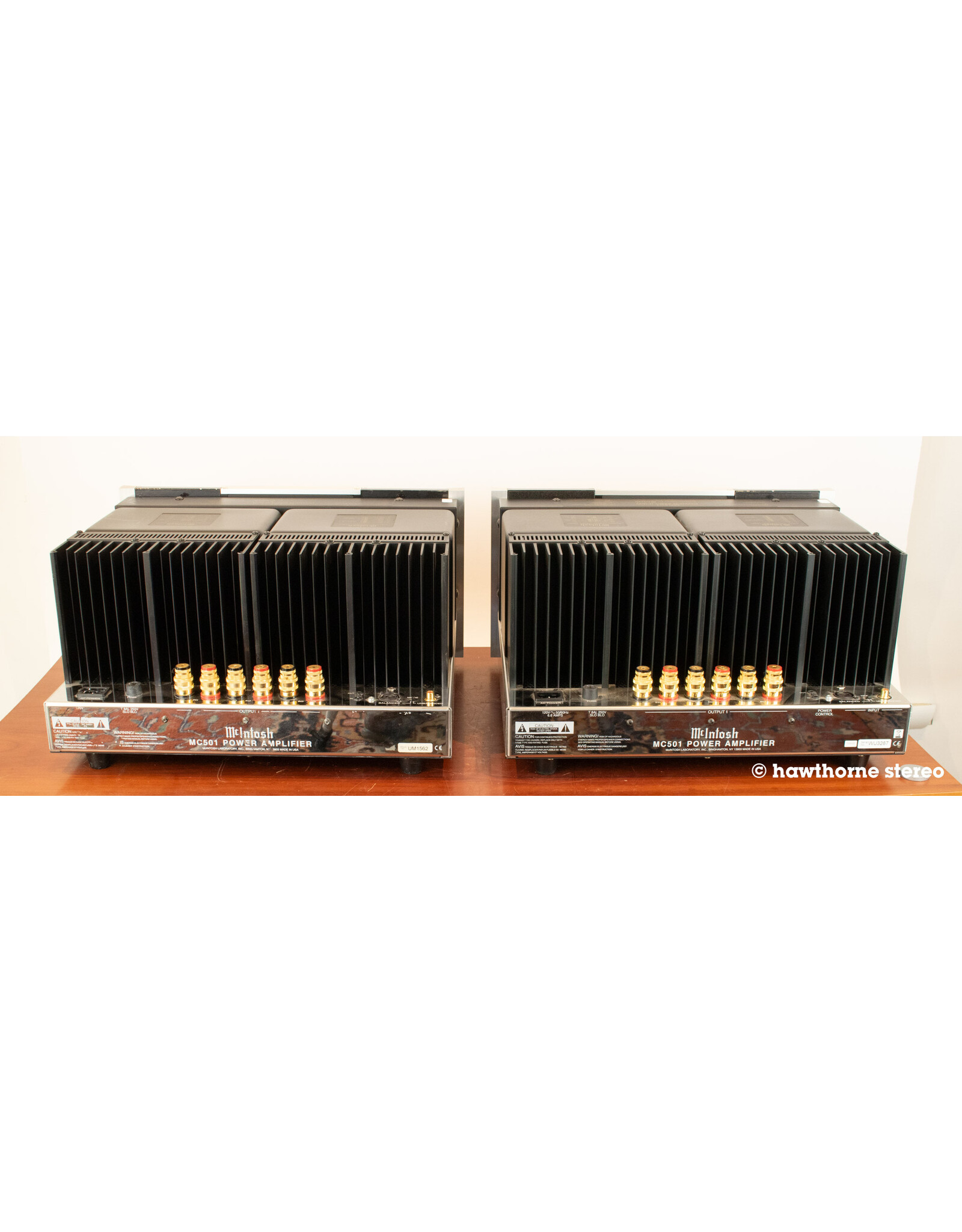 McIntosh McIntosh MC501 Monoblock Power Amps USED