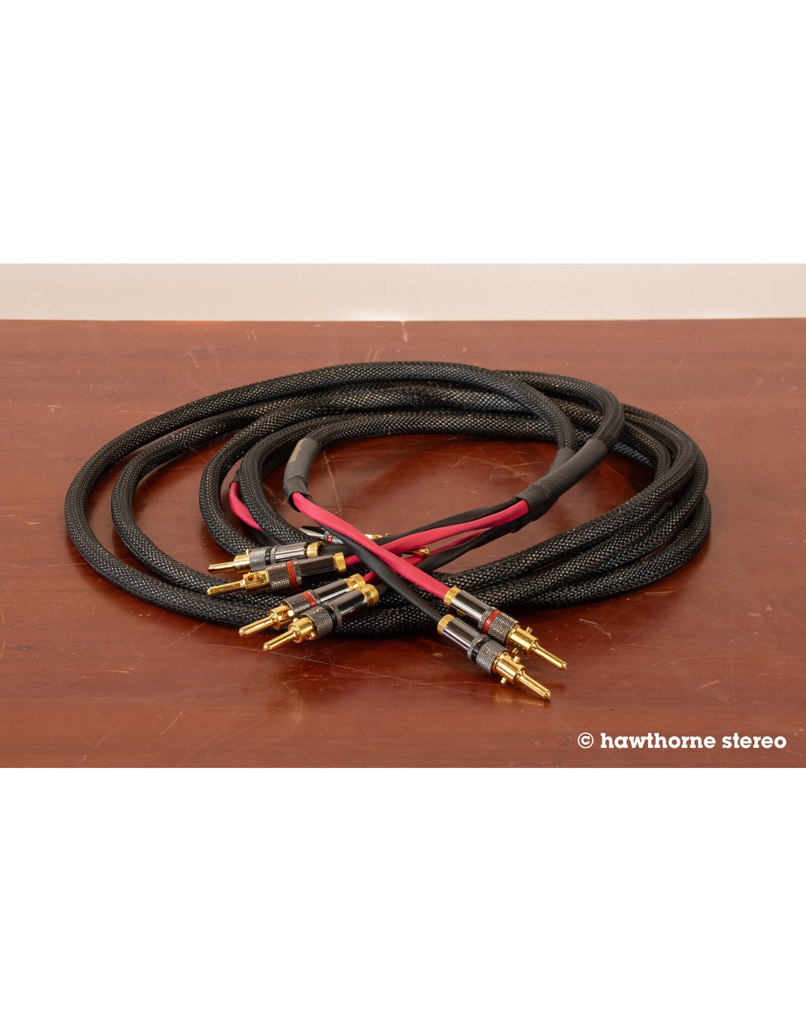 Blue Jeans Cable Blue Jeans Cable X Hawthorne Stereo "Better" 2m Speaker Cables USED