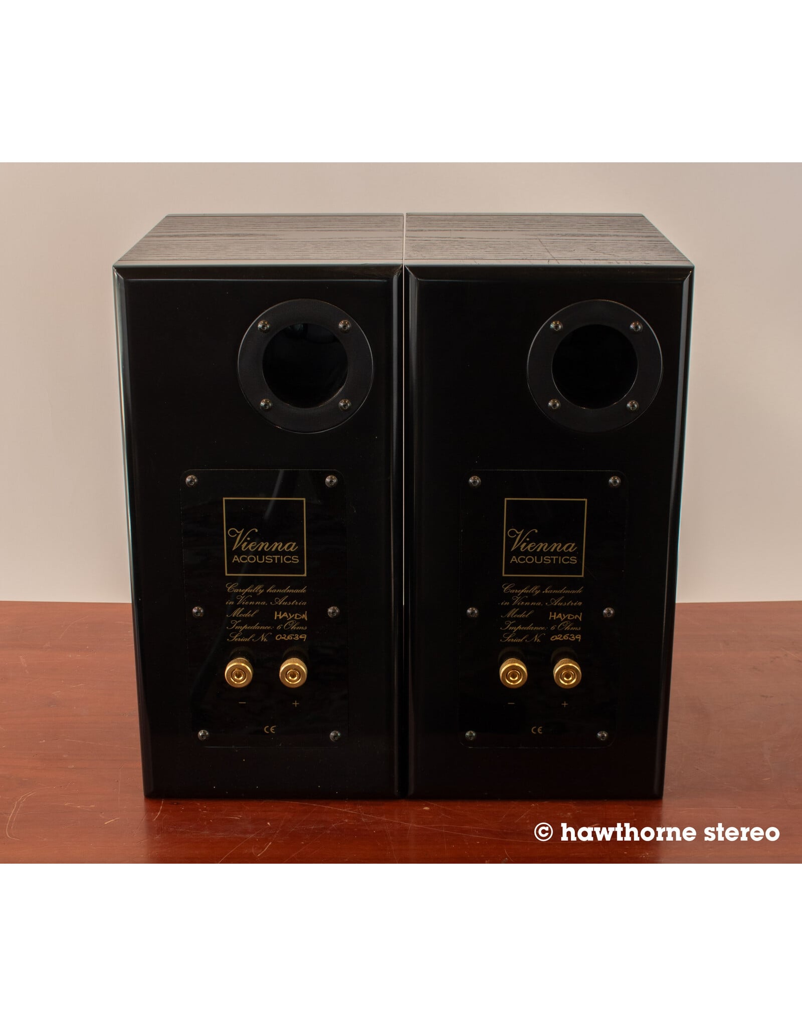 Vienna Acoustics Vienna Acoustics Haydn Bookshelf Speakers Black USED