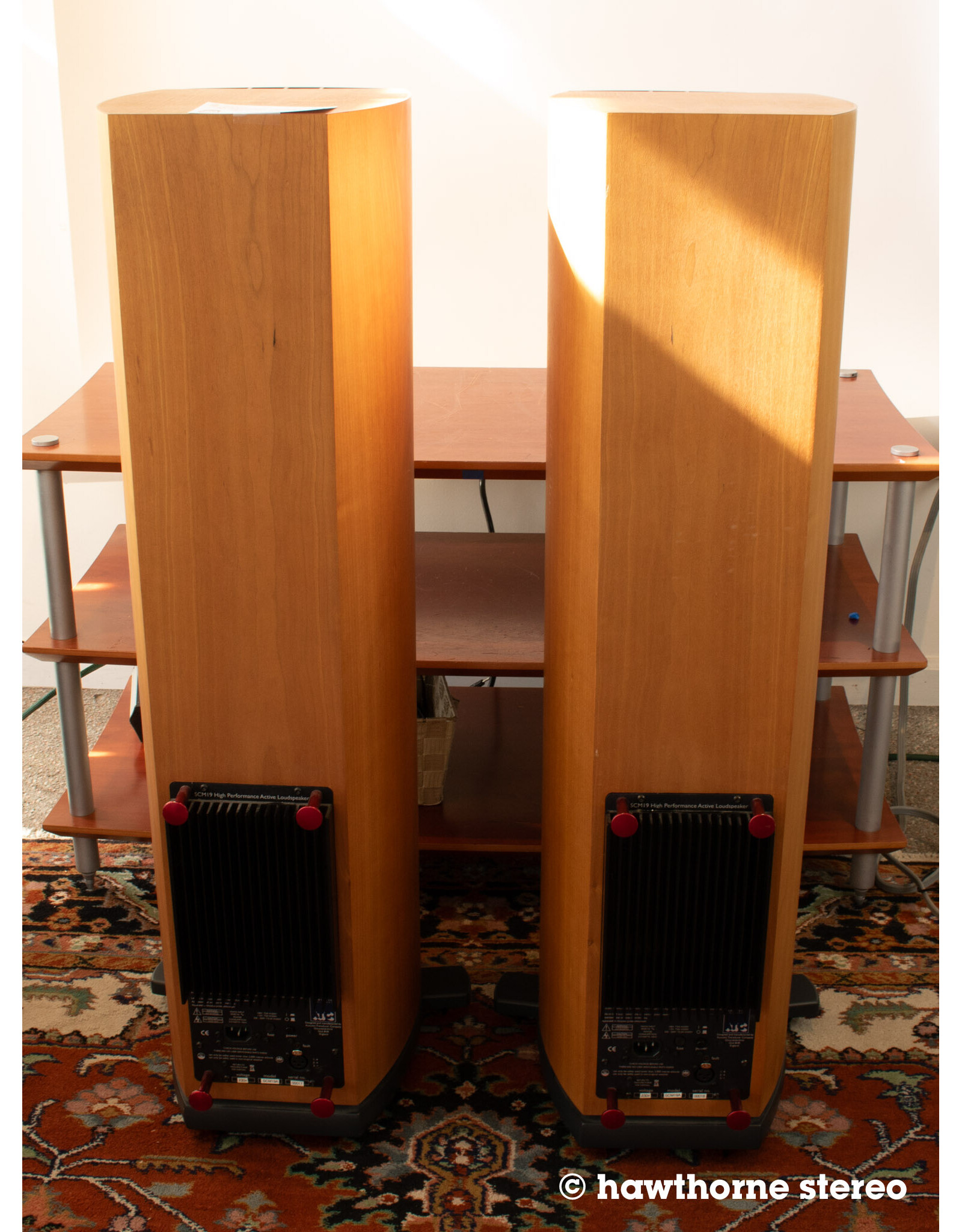 ATC ATC SCM19A Powered Floorstanding Speakers USED