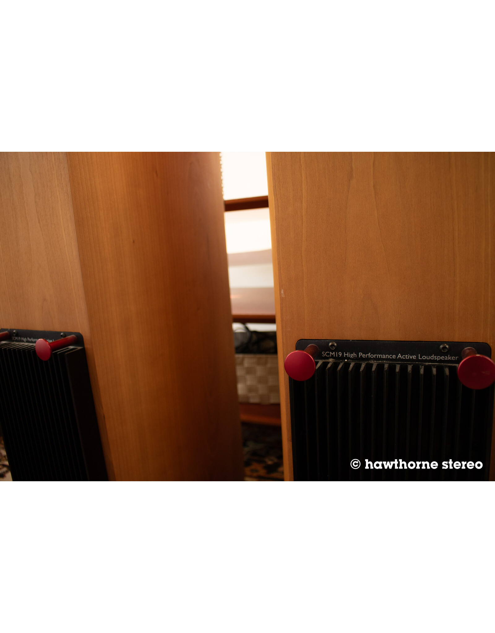 ATC ATC SCM19A Powered Floorstanding Speakers USED