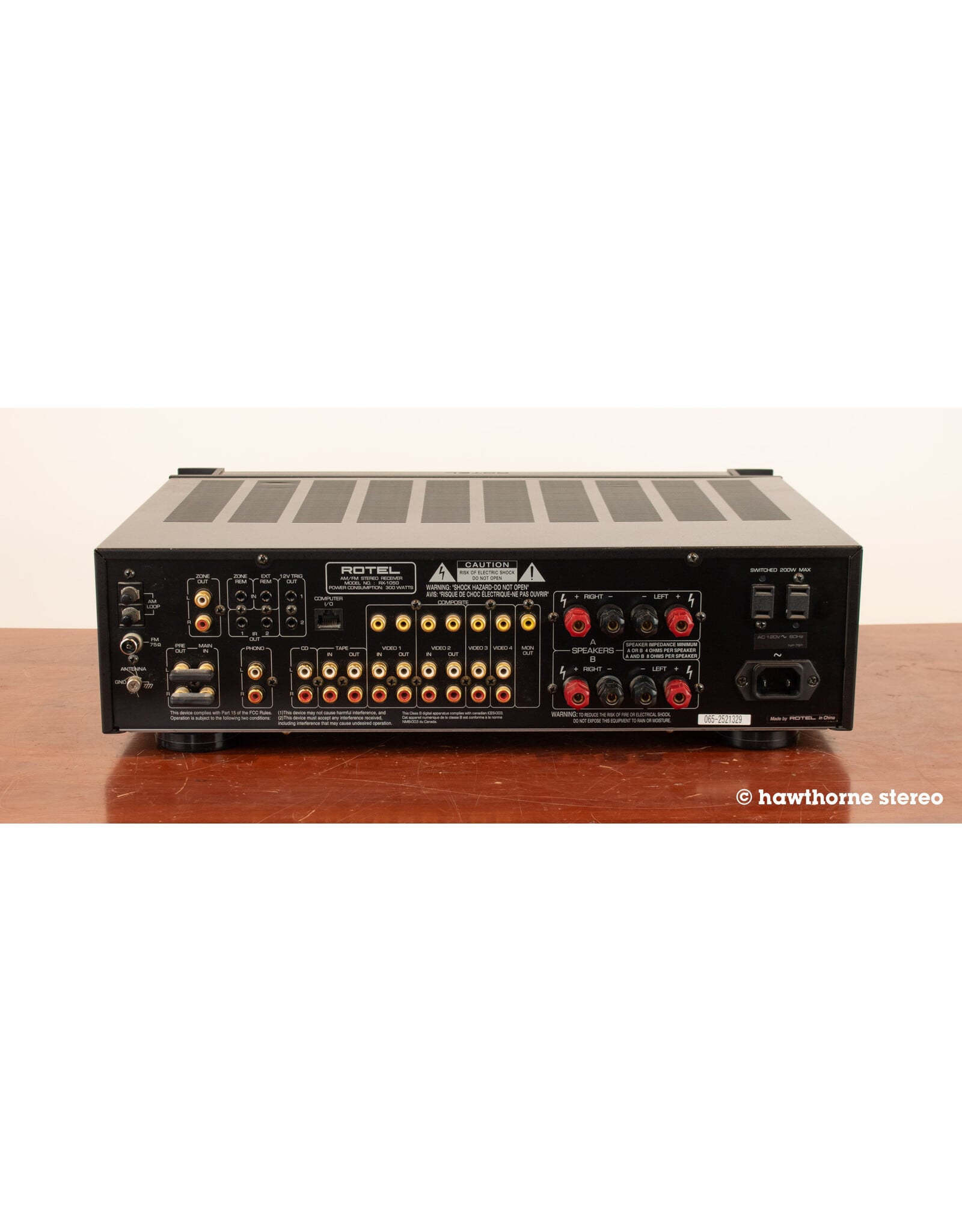 Rotel Rotel RX-1050 Integrated Amp USED