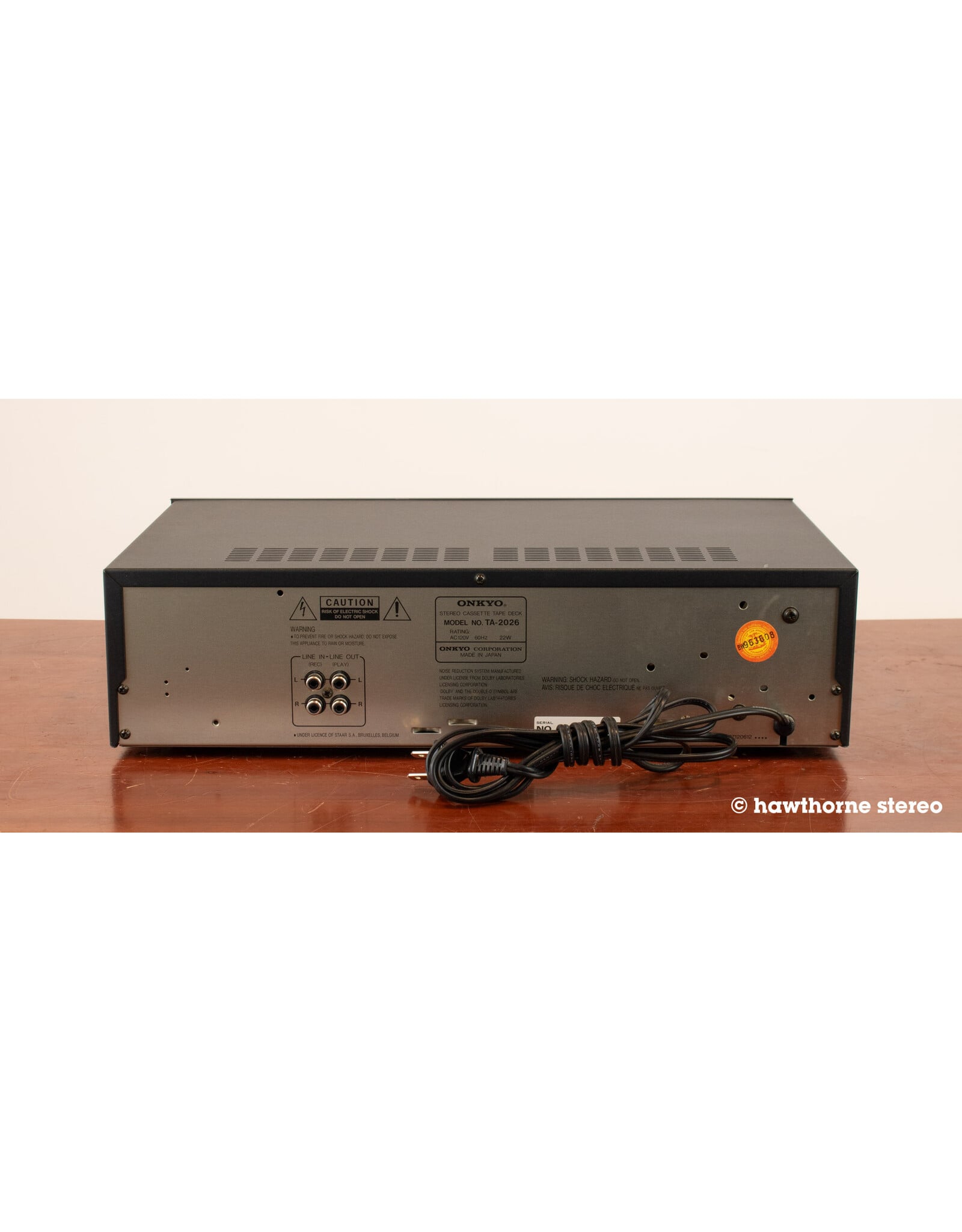 Onkyo Onkyo TA-2026 Cassette Deck USED