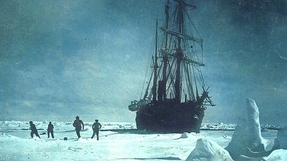 Shackleton's Endurance is found in the Antarctic