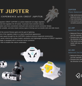 CREST Crest Jupiter Scuba Regulator